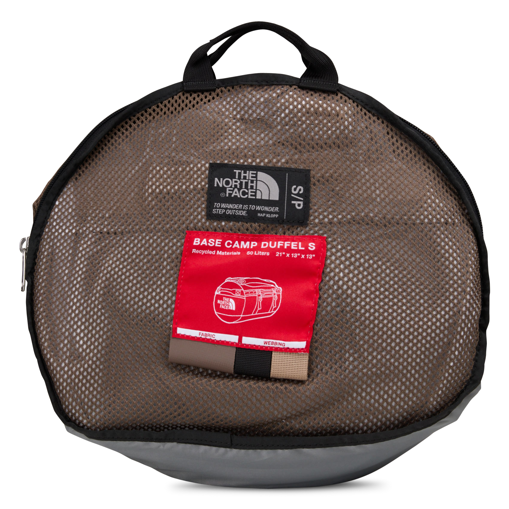 Kompakte Reisetasche uni | Braun THE NORTH FACE Herren