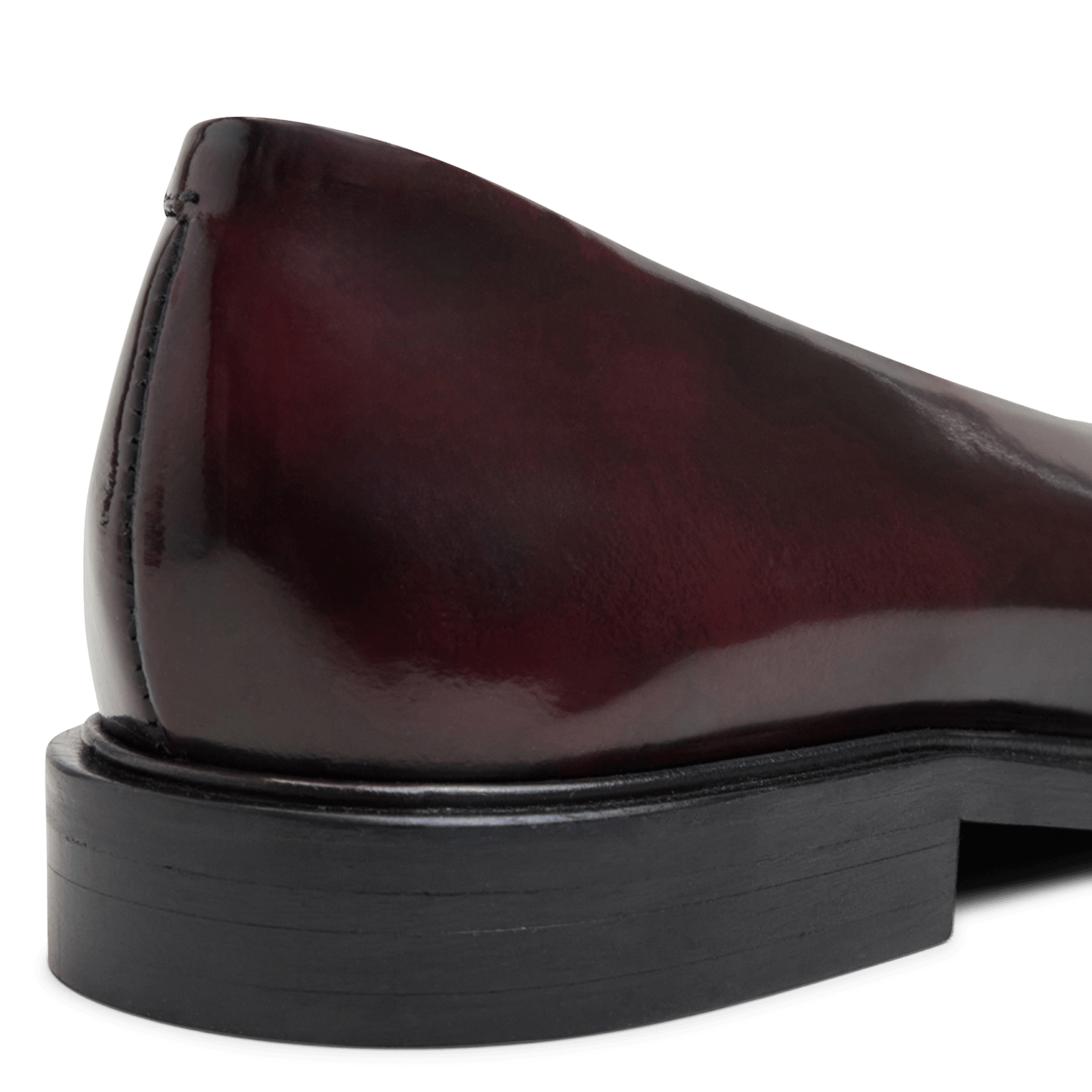 Leren ballerina's | Rood JONAK Dames