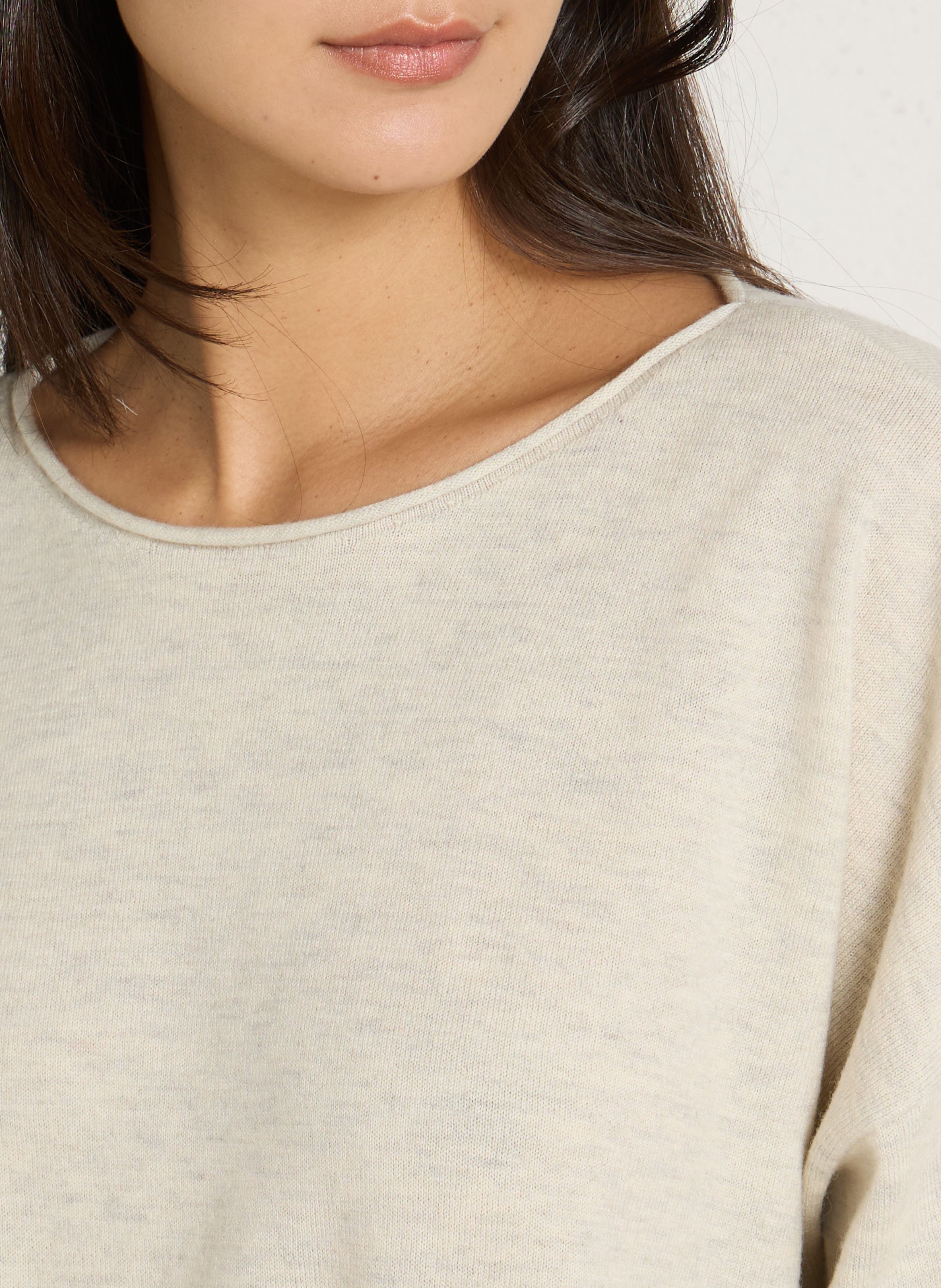 Oversized wool sweater DES PETITS HAUTS Grey
