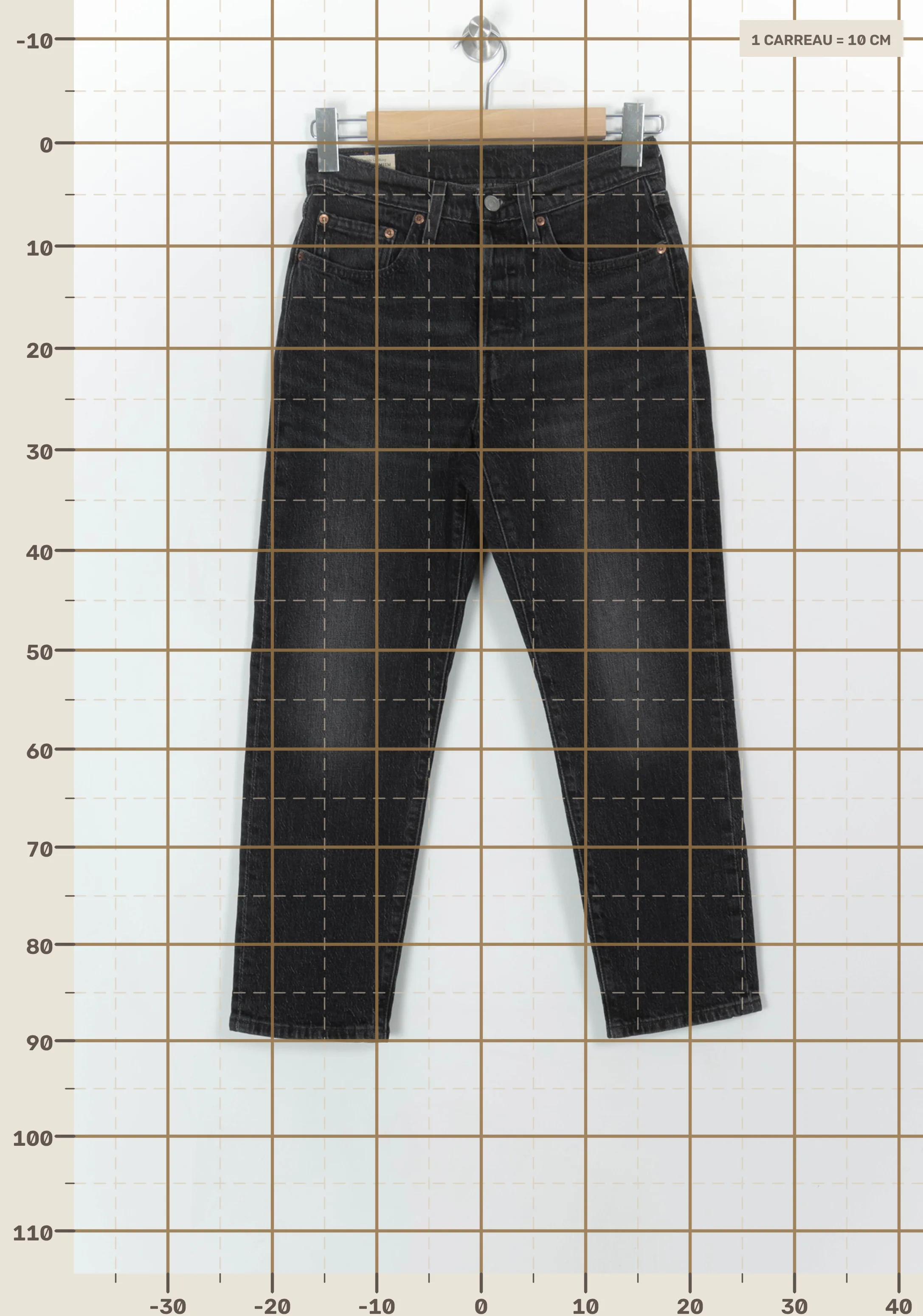 Jeans LEVI'S - Seconde main Black