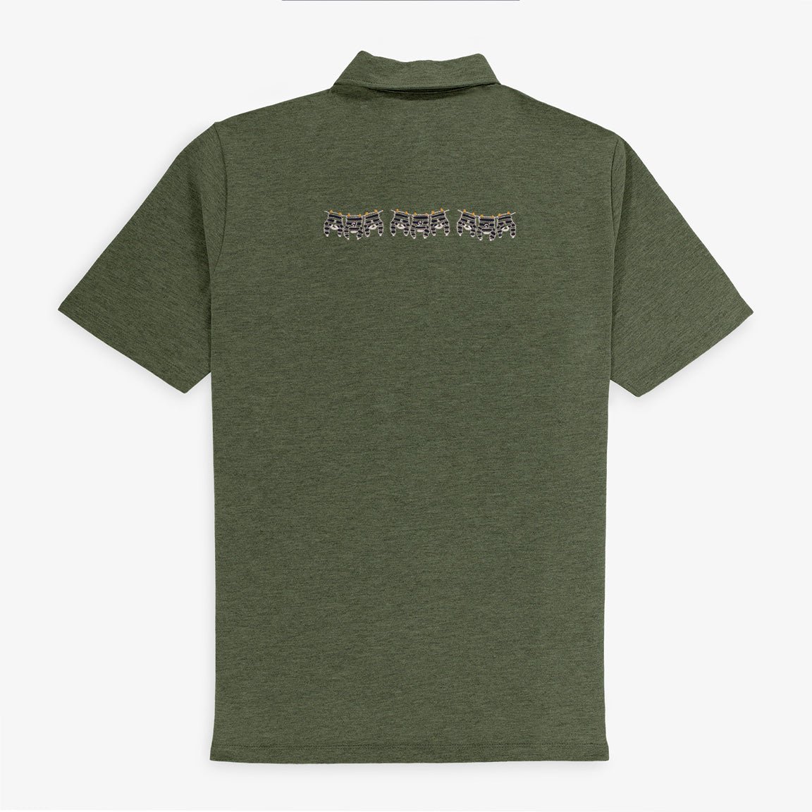 Short-sleeved polo shirt in cotton jersey SERGE BLANCO Green