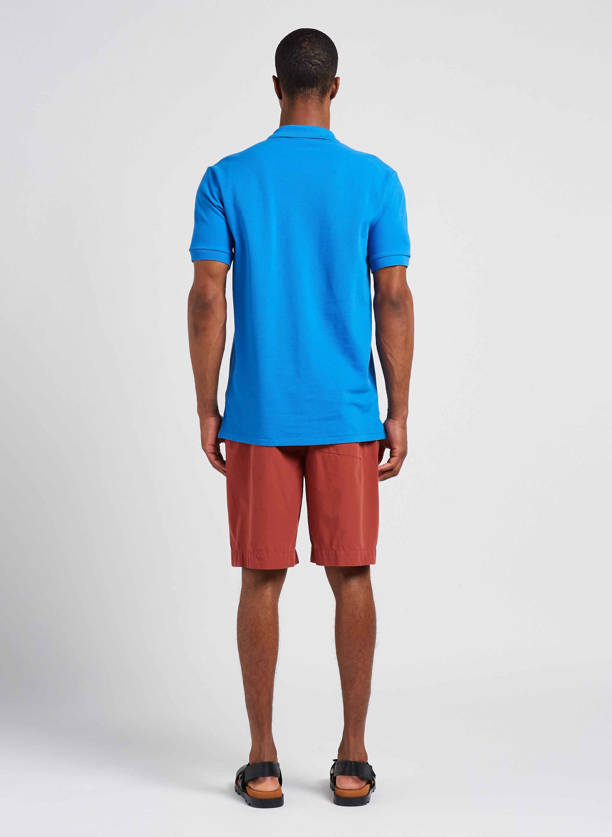 Short droit en coton PAUL SMITH Rouge