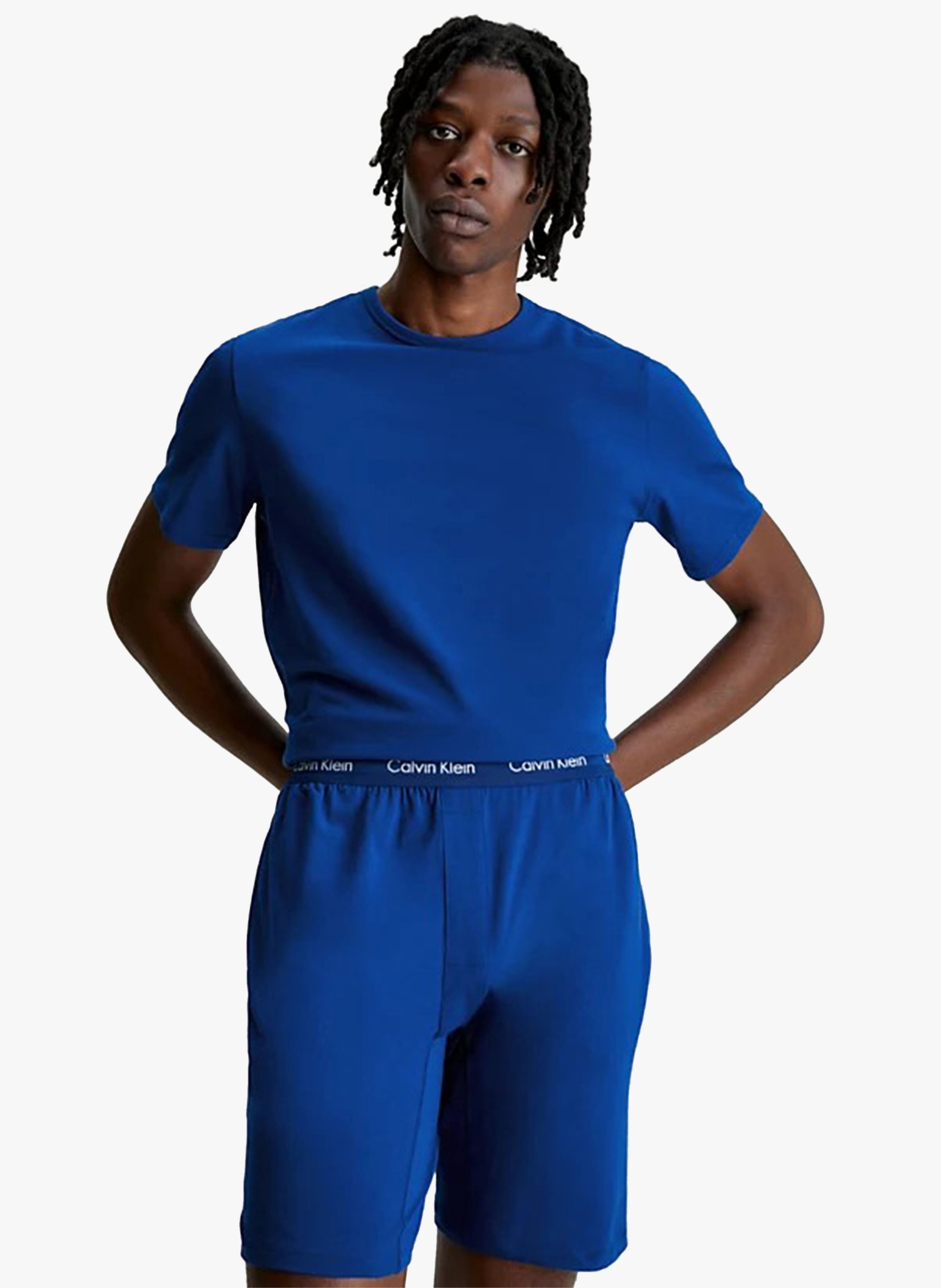 Cotton pajama top CALVIN KLEIN UNDERWEAR Blue