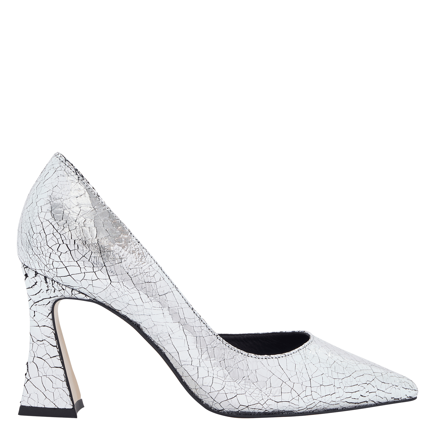 Escarpins en cuir Argent