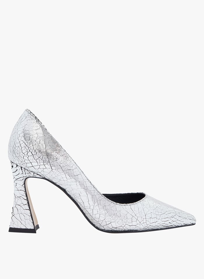 Escarpin argenté discount minelli