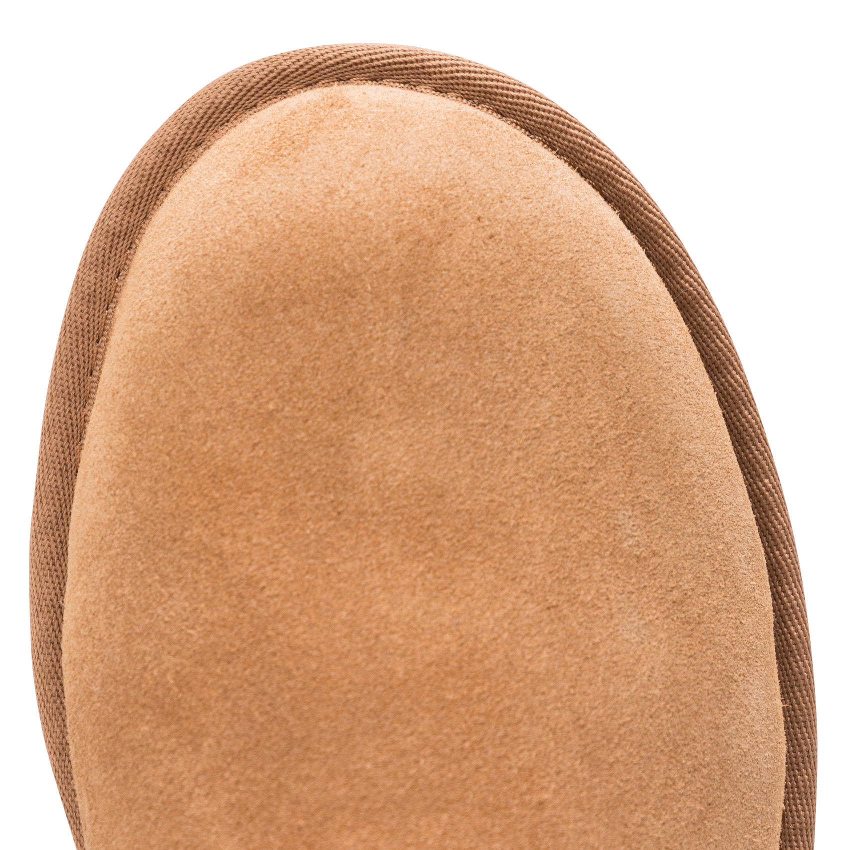 Bottines compensées en cuir velours UGG Marron