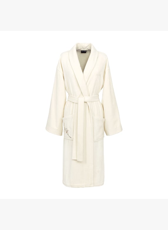 Peignoir de bain femme coton sale