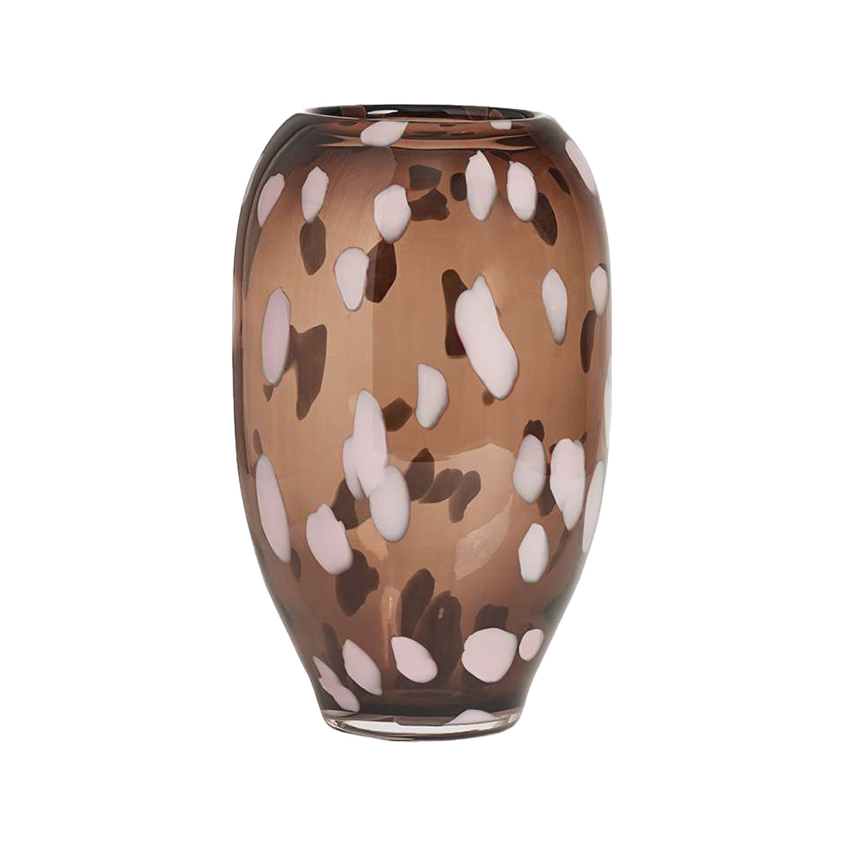 Glass vase OYOY LIVING DESIGN Brown