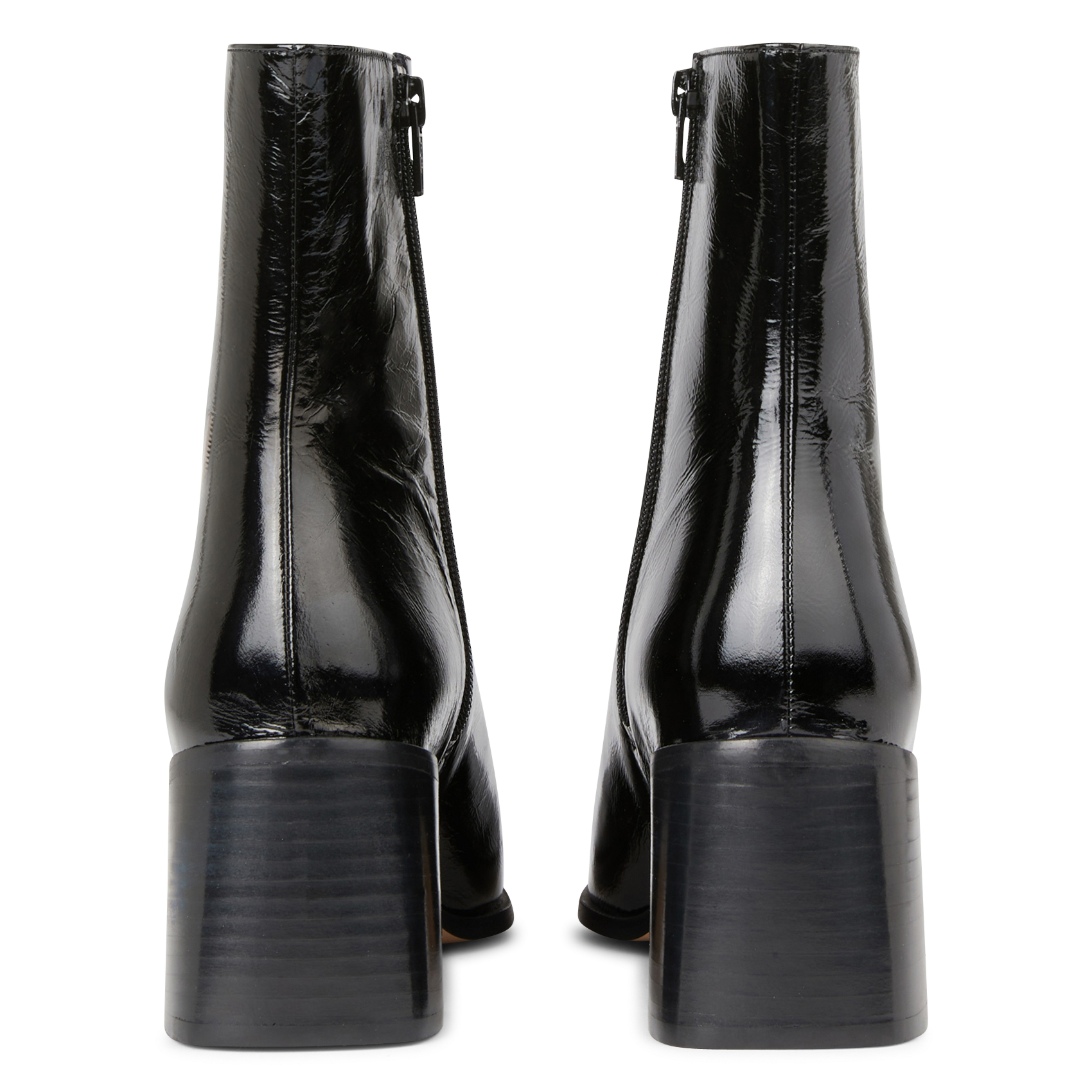 Alphonse - Halbstiefel aus Lackleder MELLOW YELLOW Schwarz