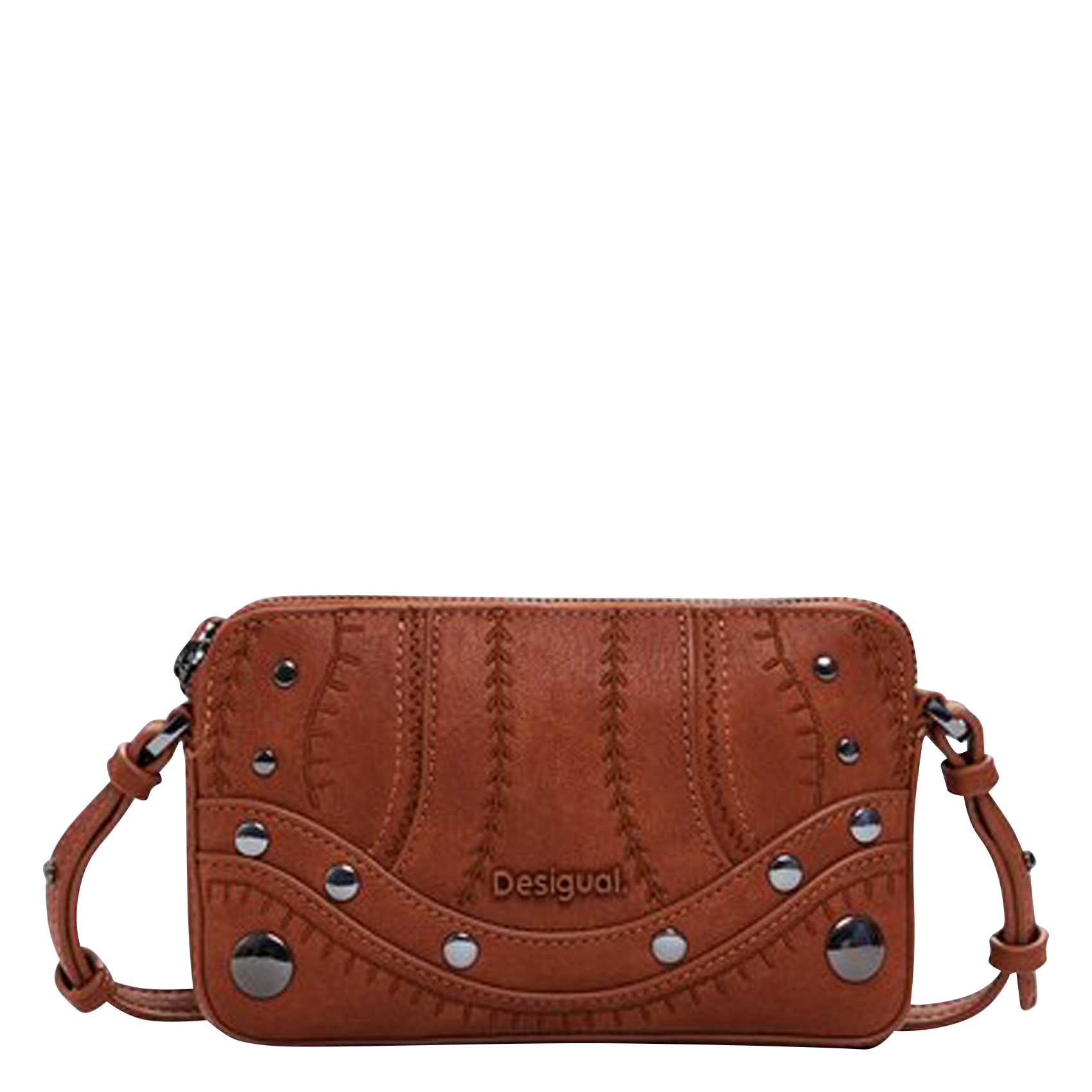 Sac bandoulière  DESIGUAL Marron