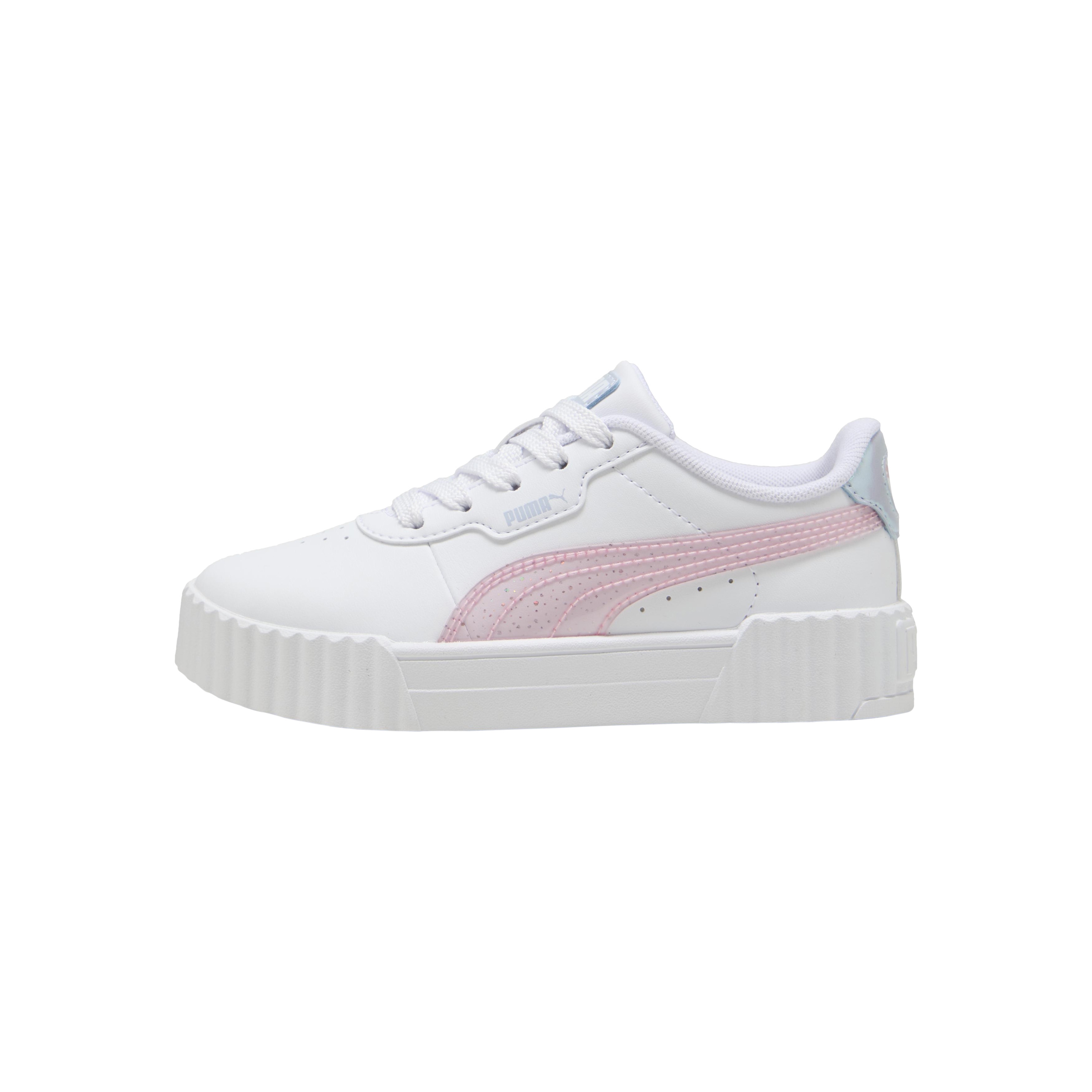 Junior lace-up sneakers Carina 3.0 blurry dreams jr PUMA White