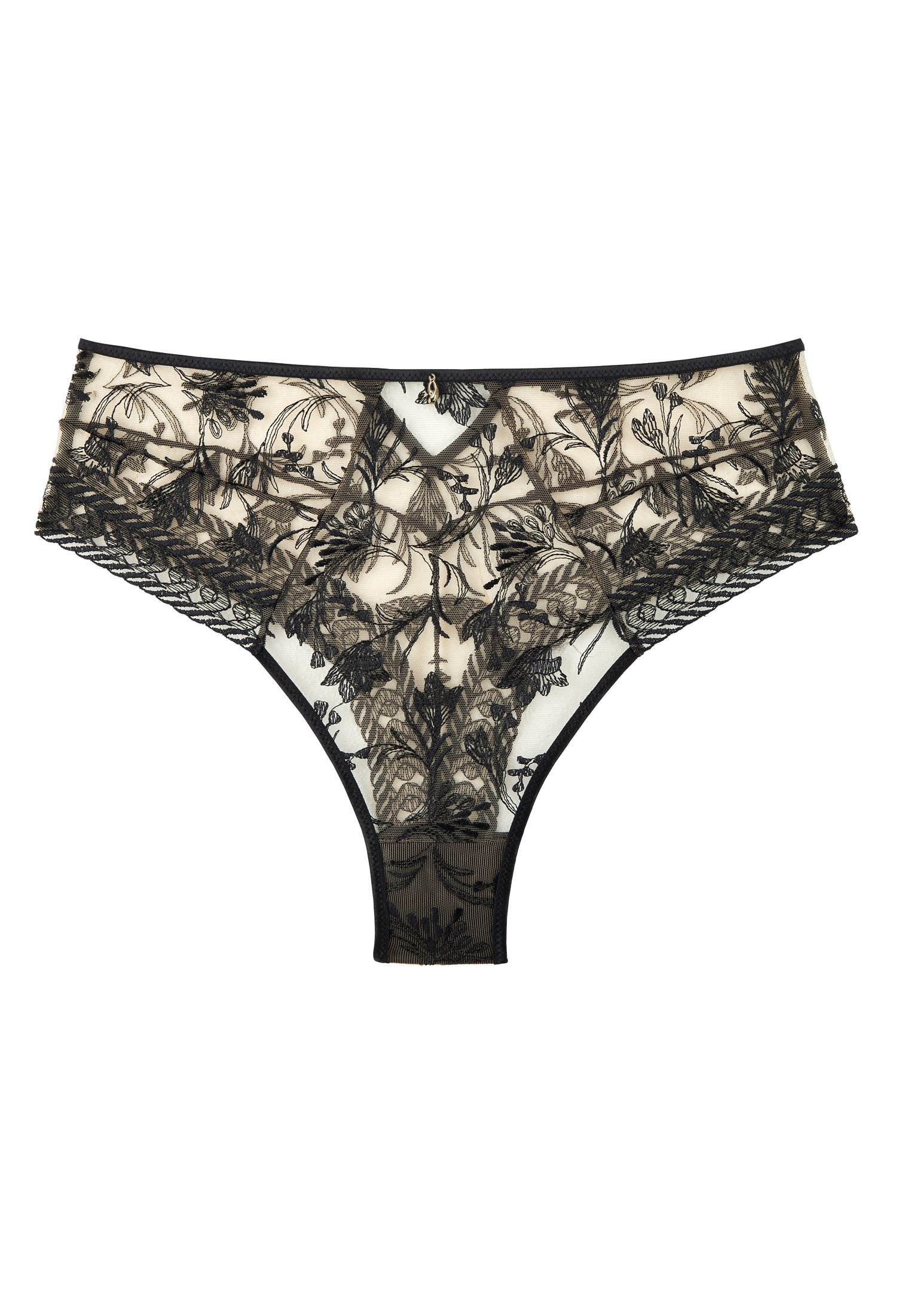 Extra-high-waisted panties AUBADE Black