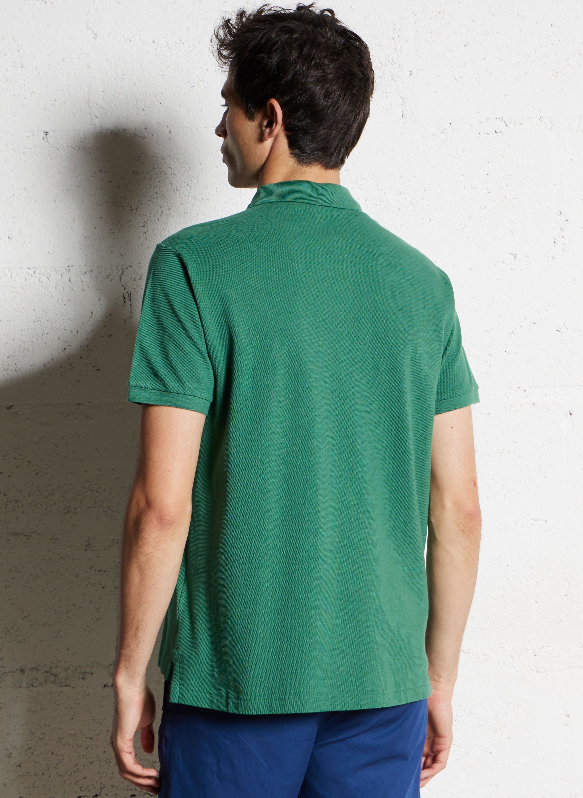 Slim-fit polo van piquékatoen POLO RALPH LAUREN Groen