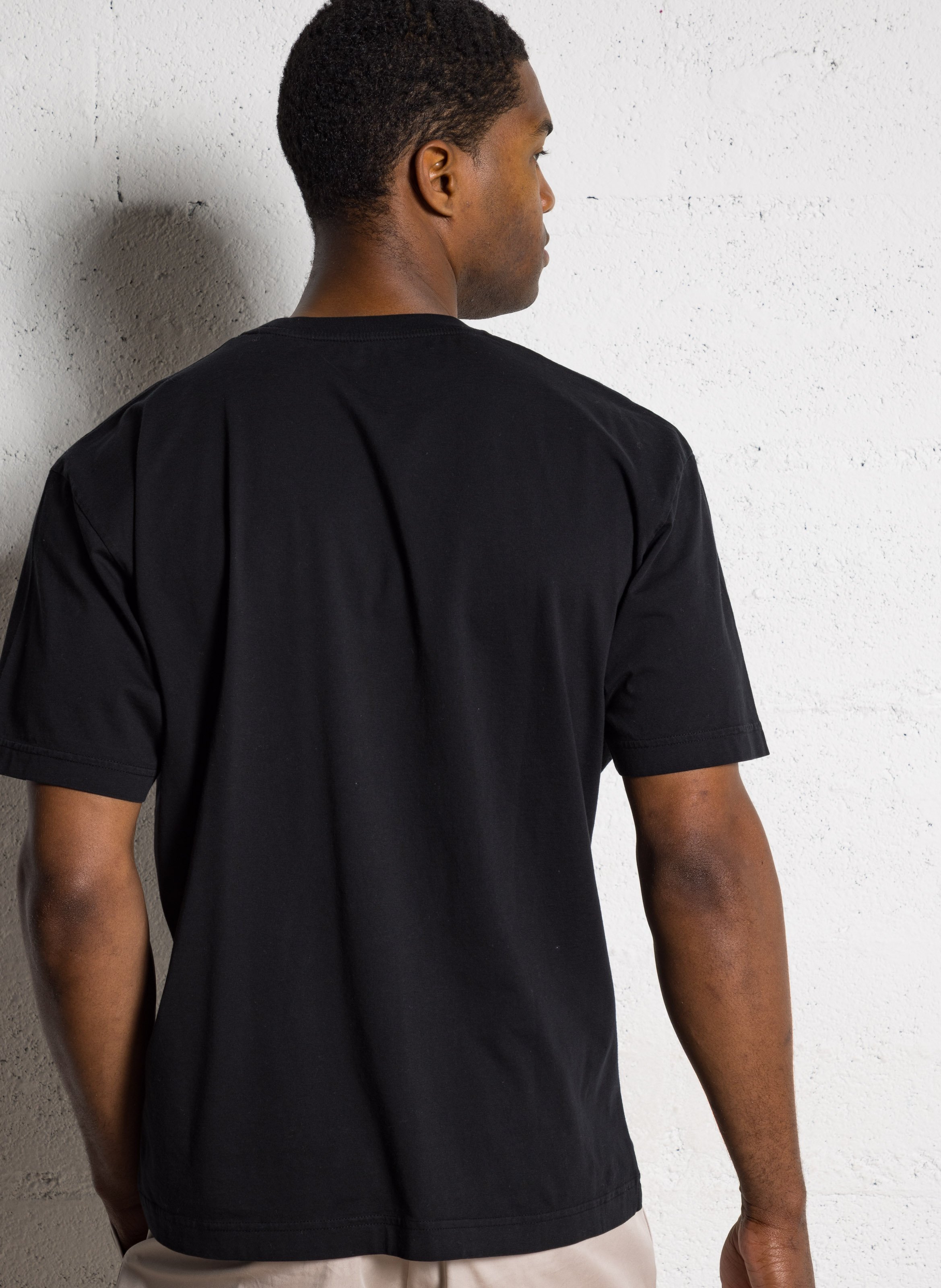 Bio-Baumwoll-T-Shirt COLORFUL STANDARD Schwarz