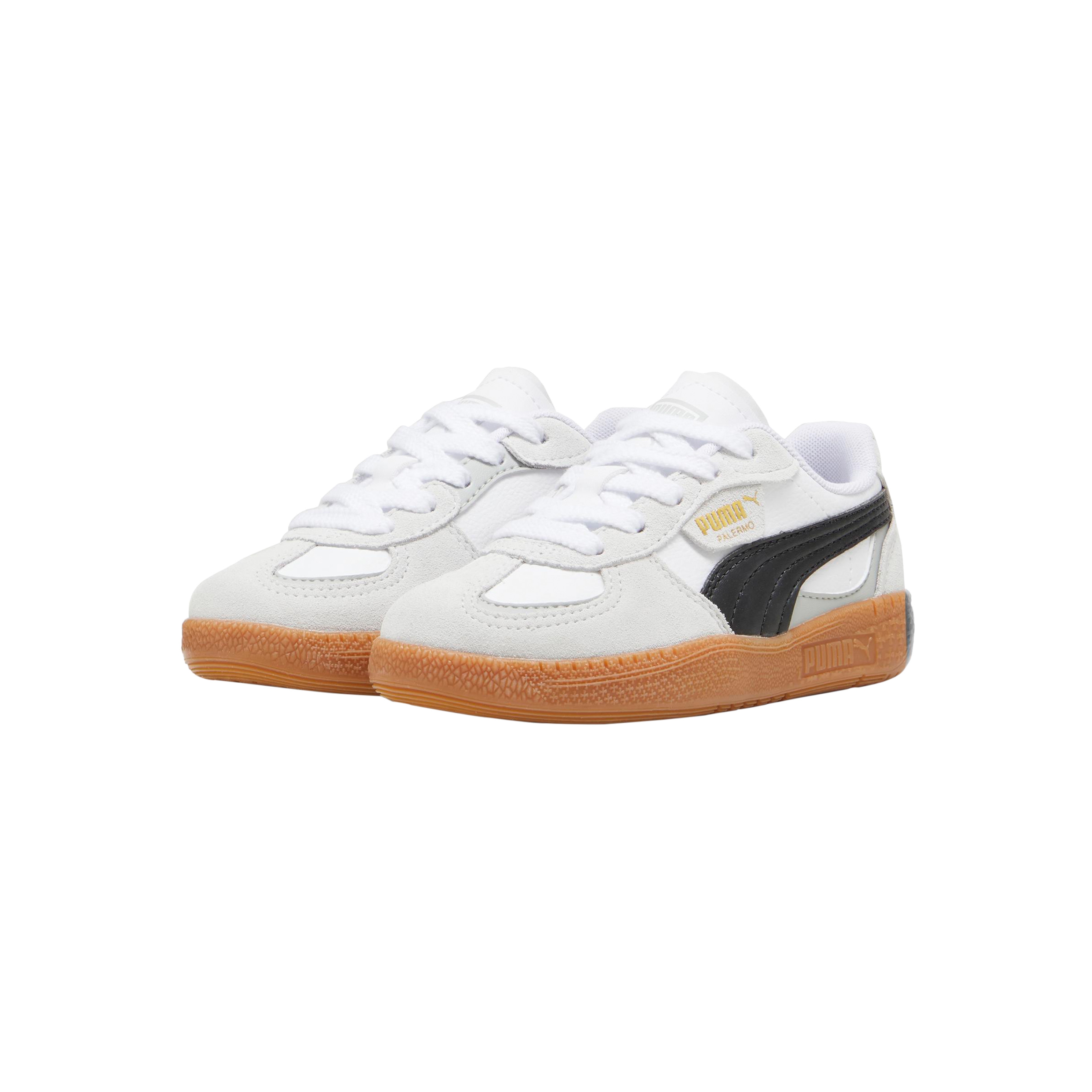Children's leather sneakers Palermo Moda PS PUMA White