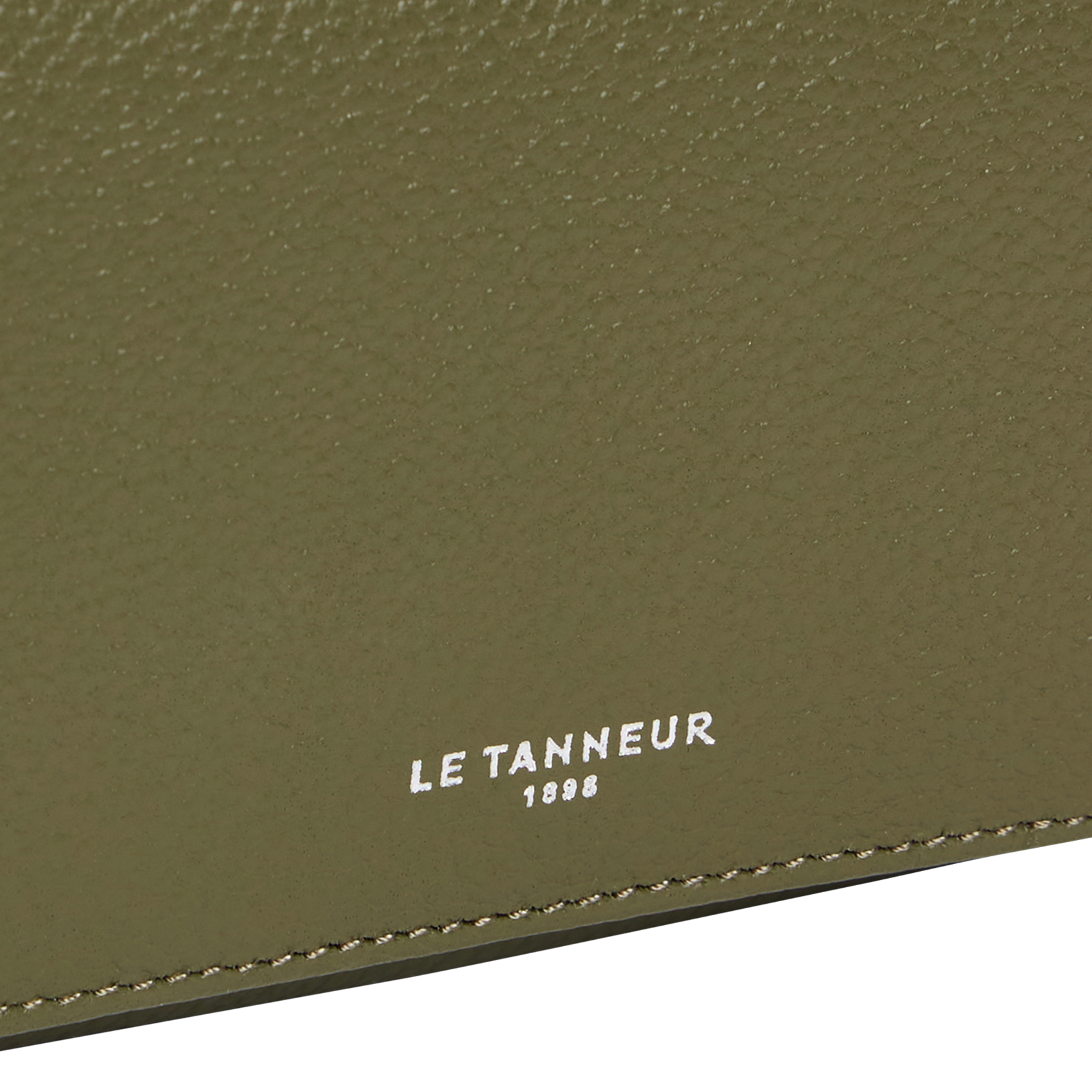 Portefeuille en cuir  LE TANNEUR Vert