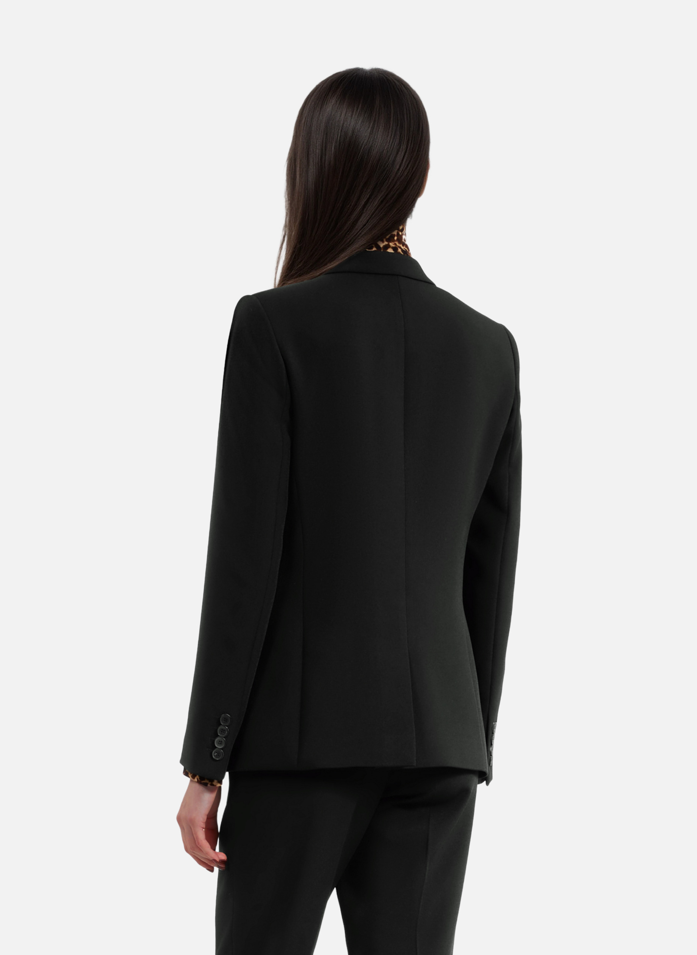 Structured crepe suit jacket THE KOOPLES Black