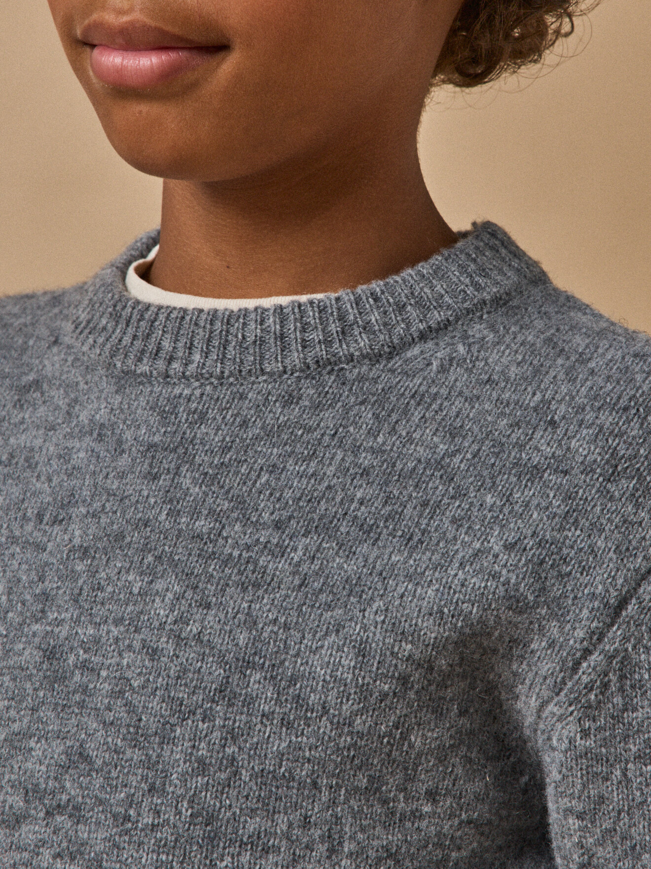 Merino wool sweater CYRILLUS Grey