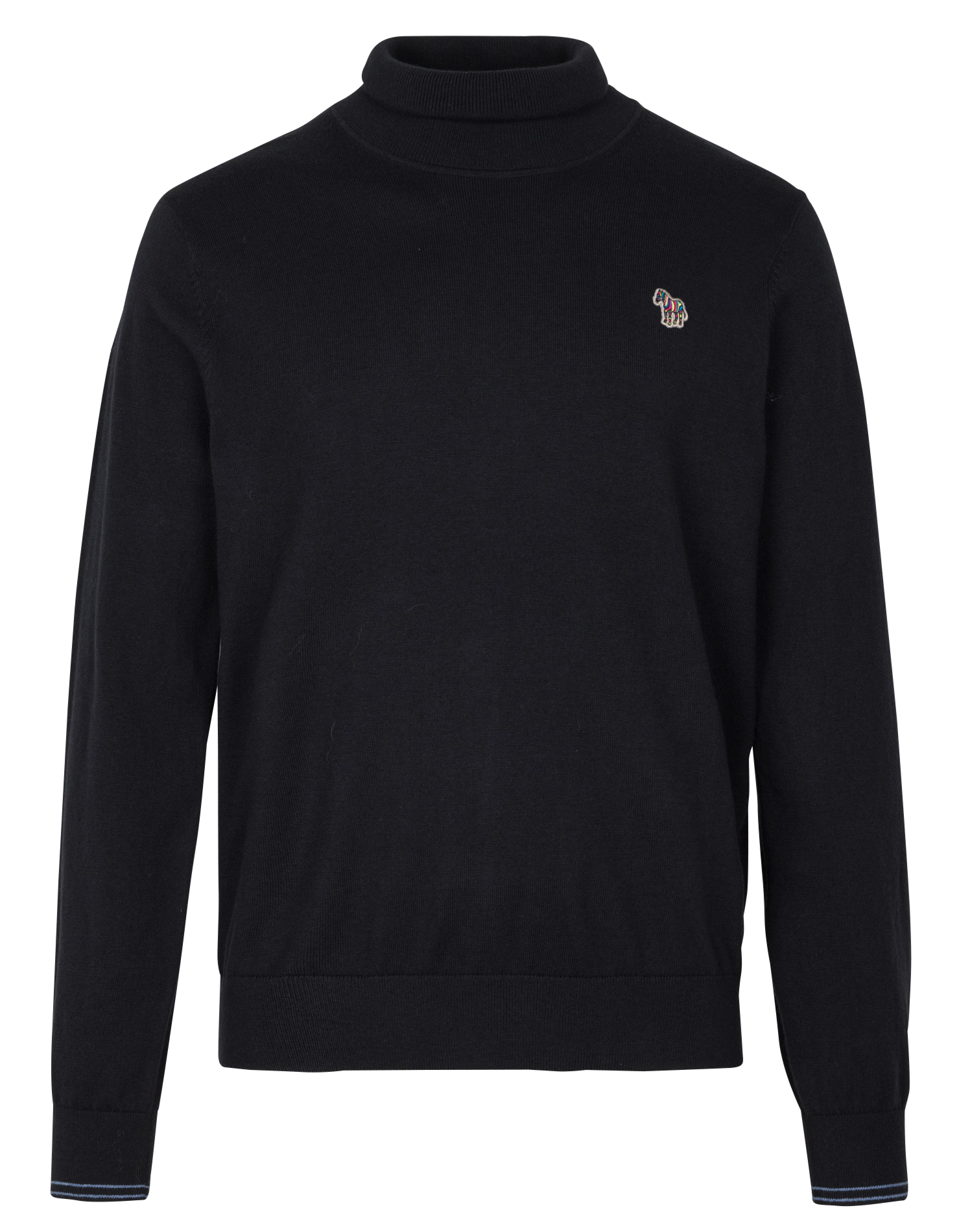 Cotton-blend turtleneck sweater PAUL SMITH Black