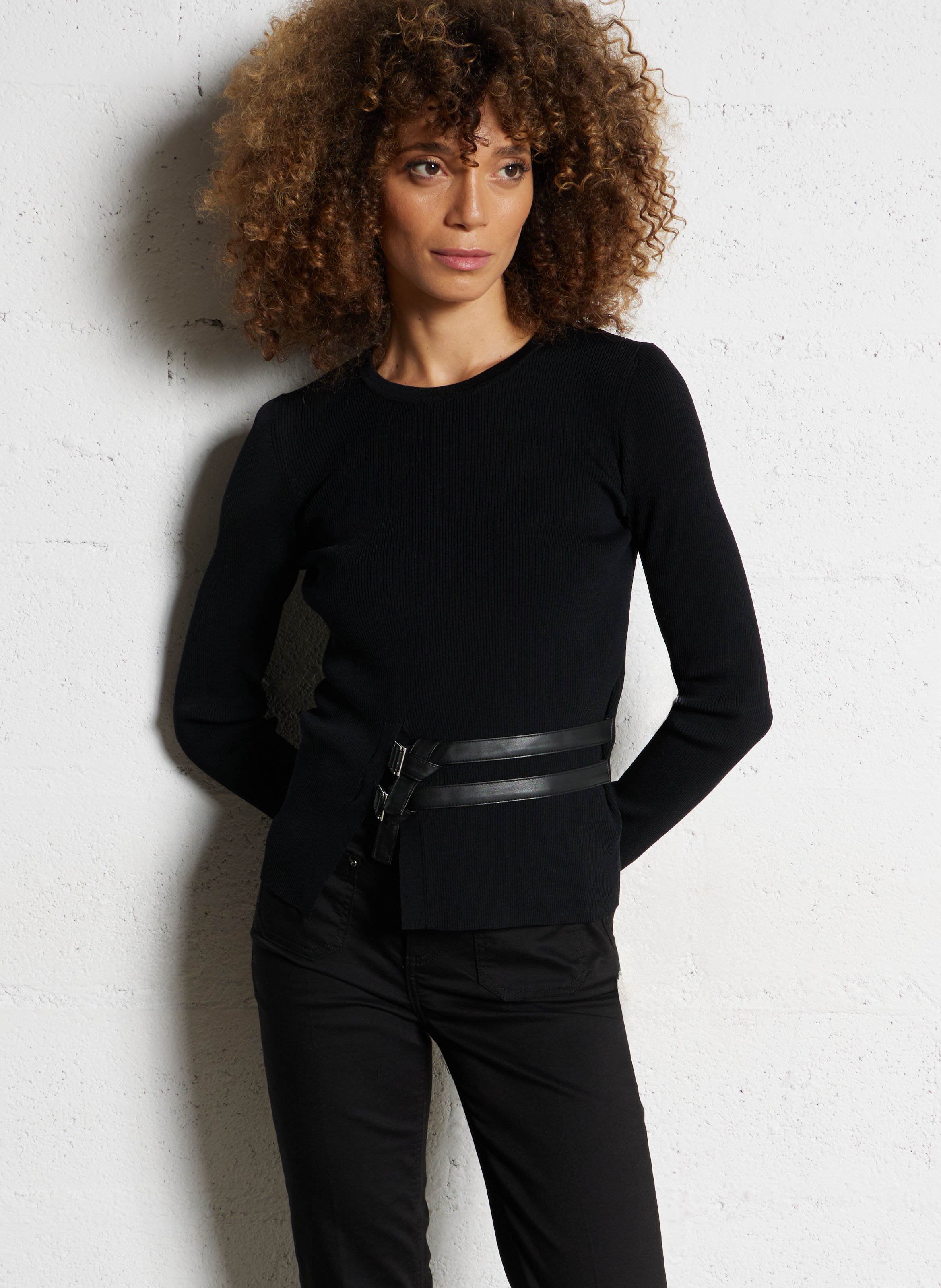 Fitted top with adjustable straps LIU JO