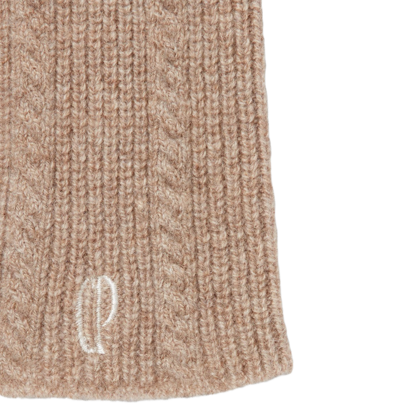 Handschuhe aus Kaschmir-Mix CLAUDIE PIERLOT Beige