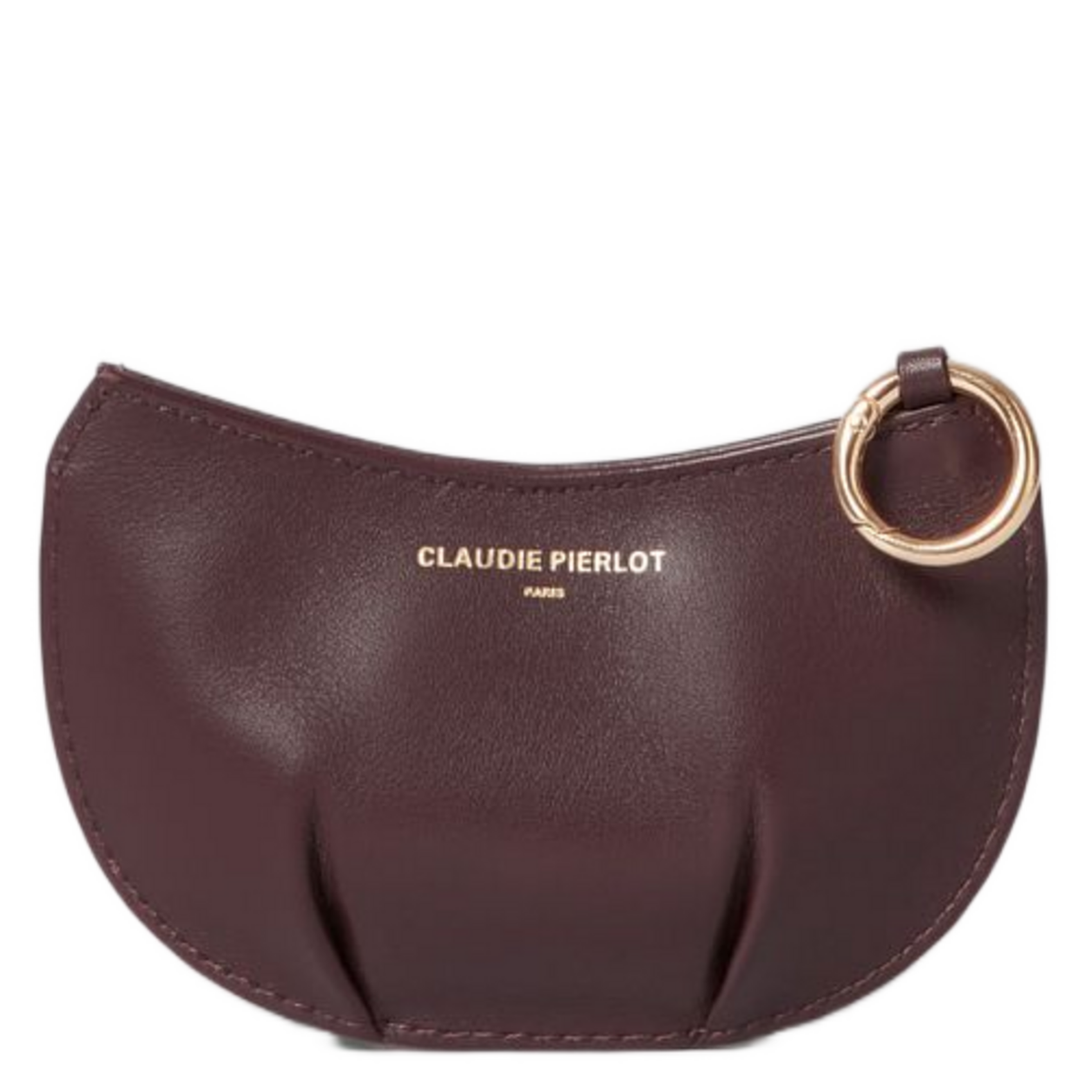 Porte-monnaie en cuir CLAUDIE PIERLOT Rouge