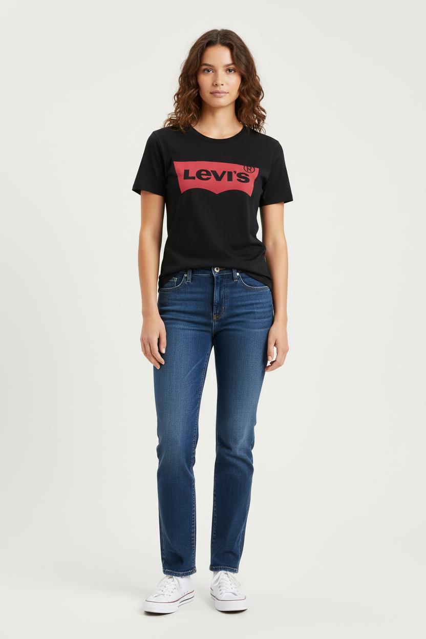 Tommy Badge T-shirt LEVI'S - Seconde main Black