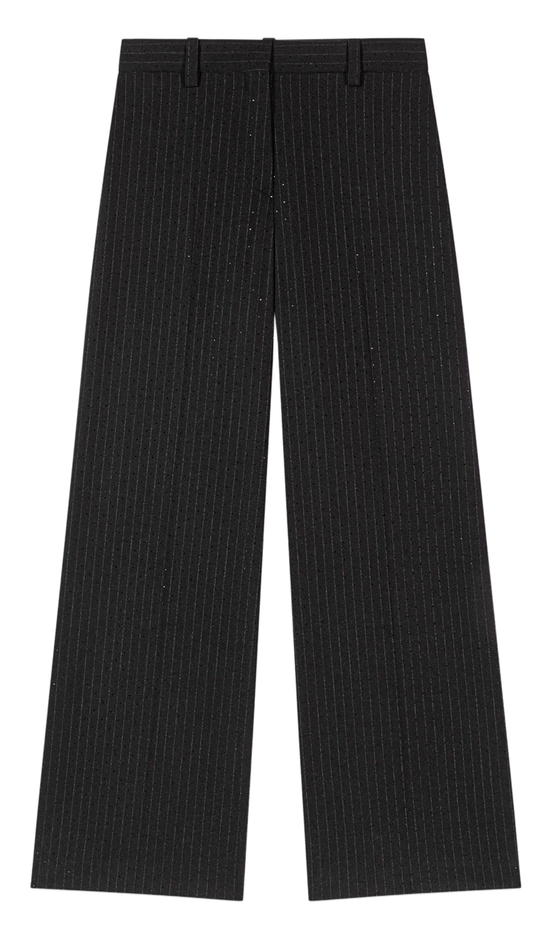 Low-cut loose-fit dress MAJE Black