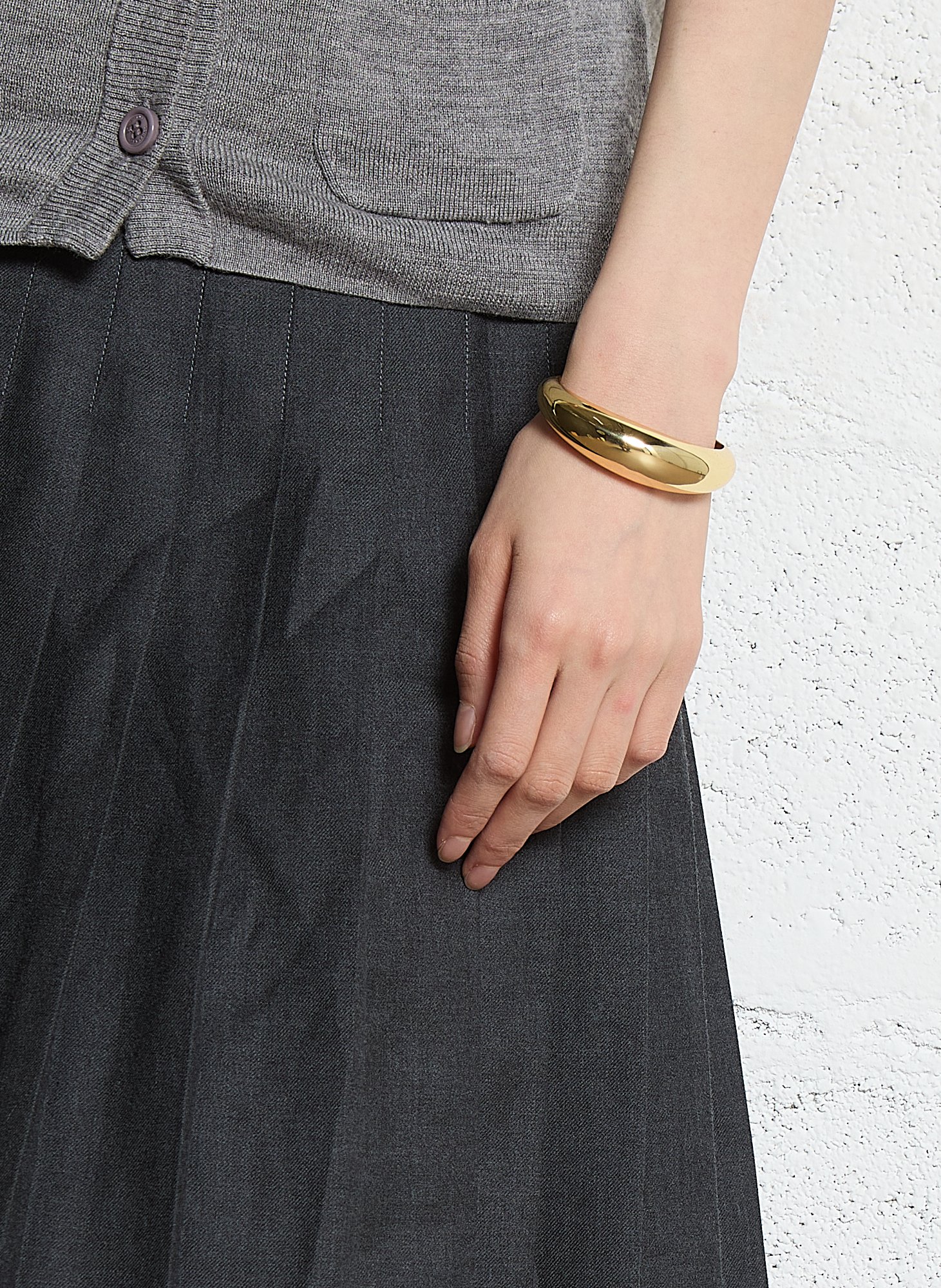 Jonc en laiton FEEKA Doré