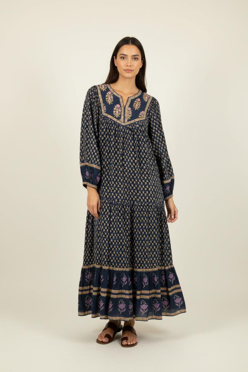 Long dress LOUISE MISHA - Seconde Main Blue