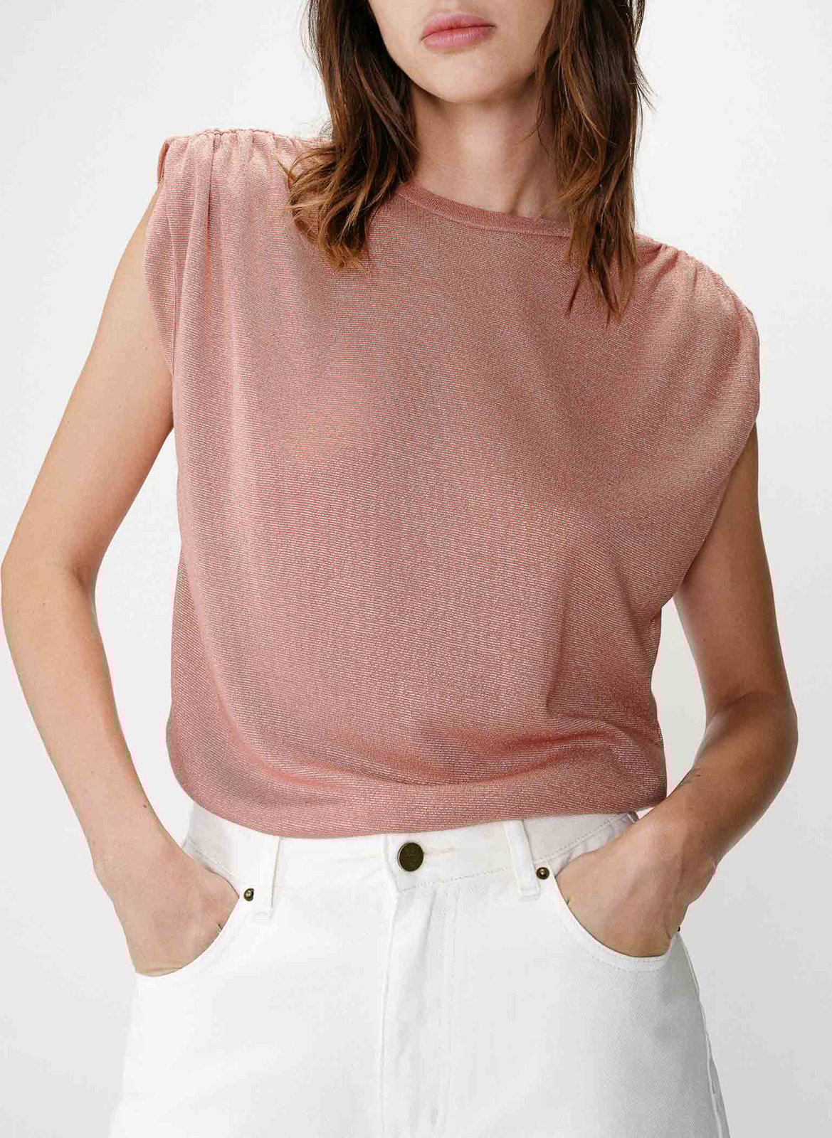 Tee-shirt col rond GRACE ET MILA