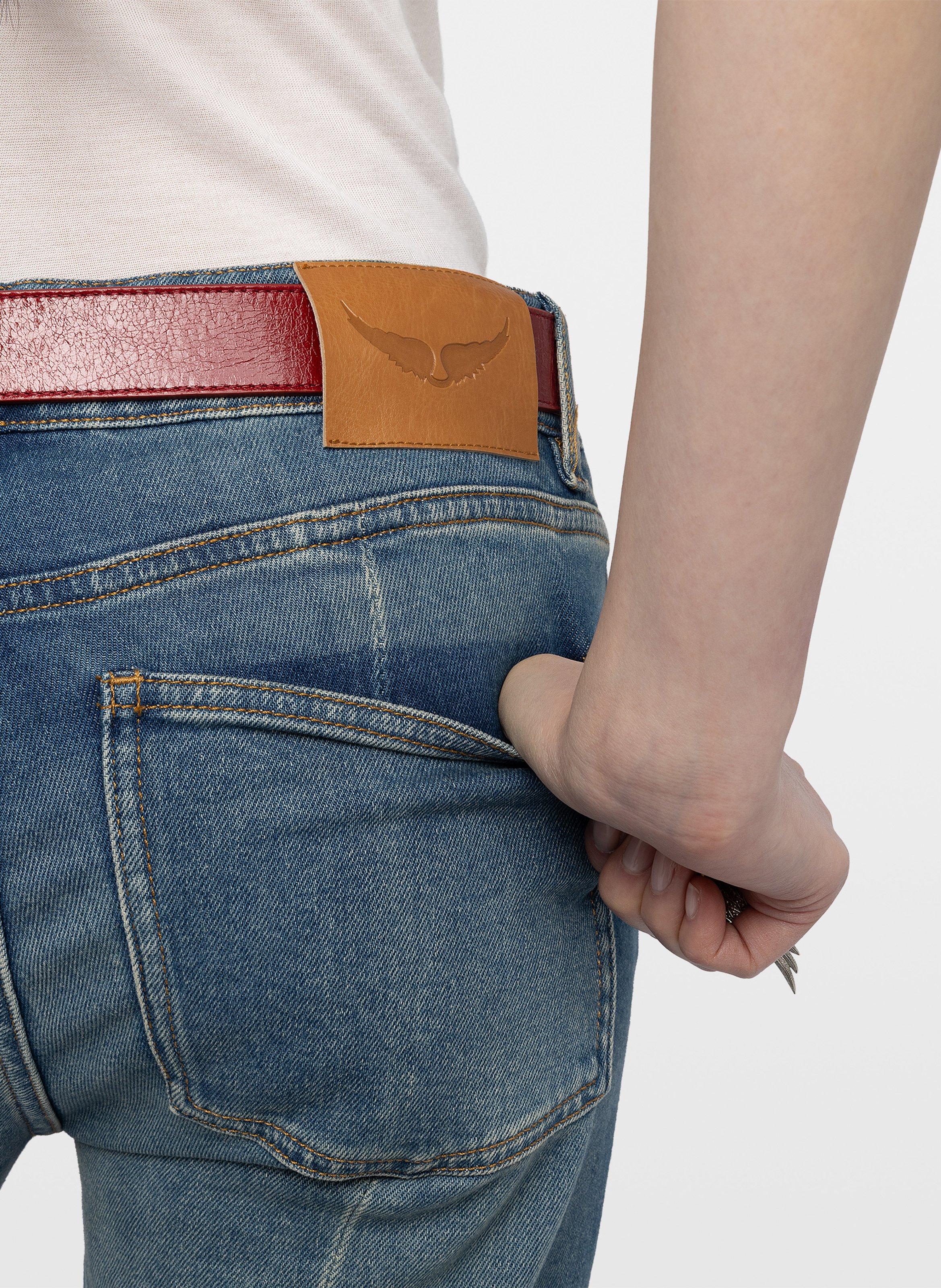 Charlotte - Flared Jeans aus Baumwolle ZADIG&VOLTAIRE Blau