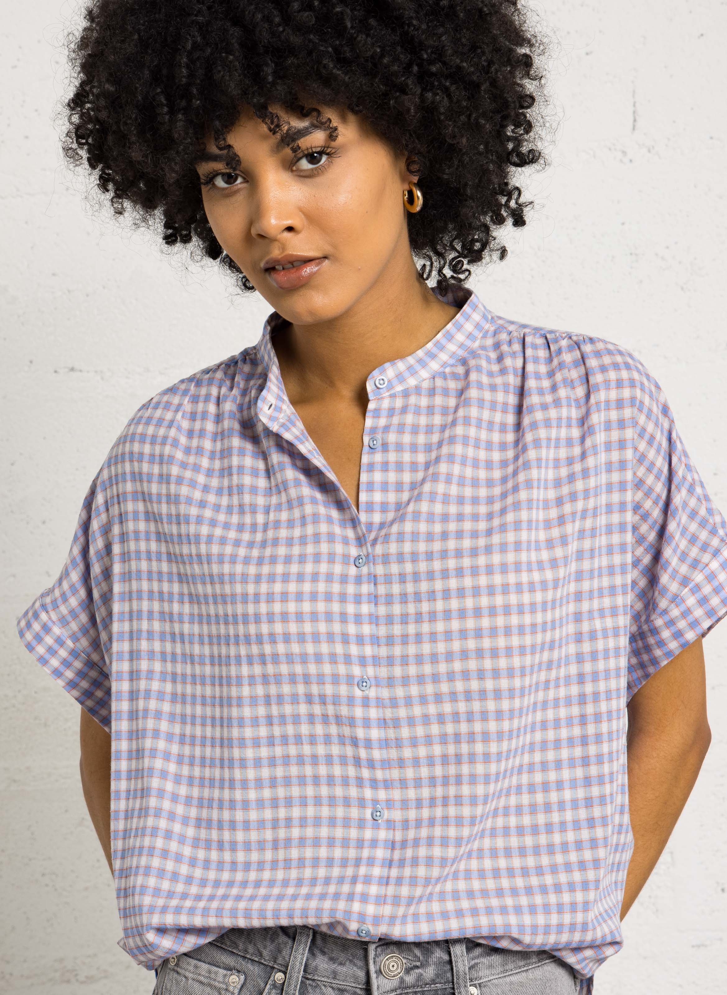 Karobluse mit Rundhalsausschnitt SACRECOEUR Mehrfarbig