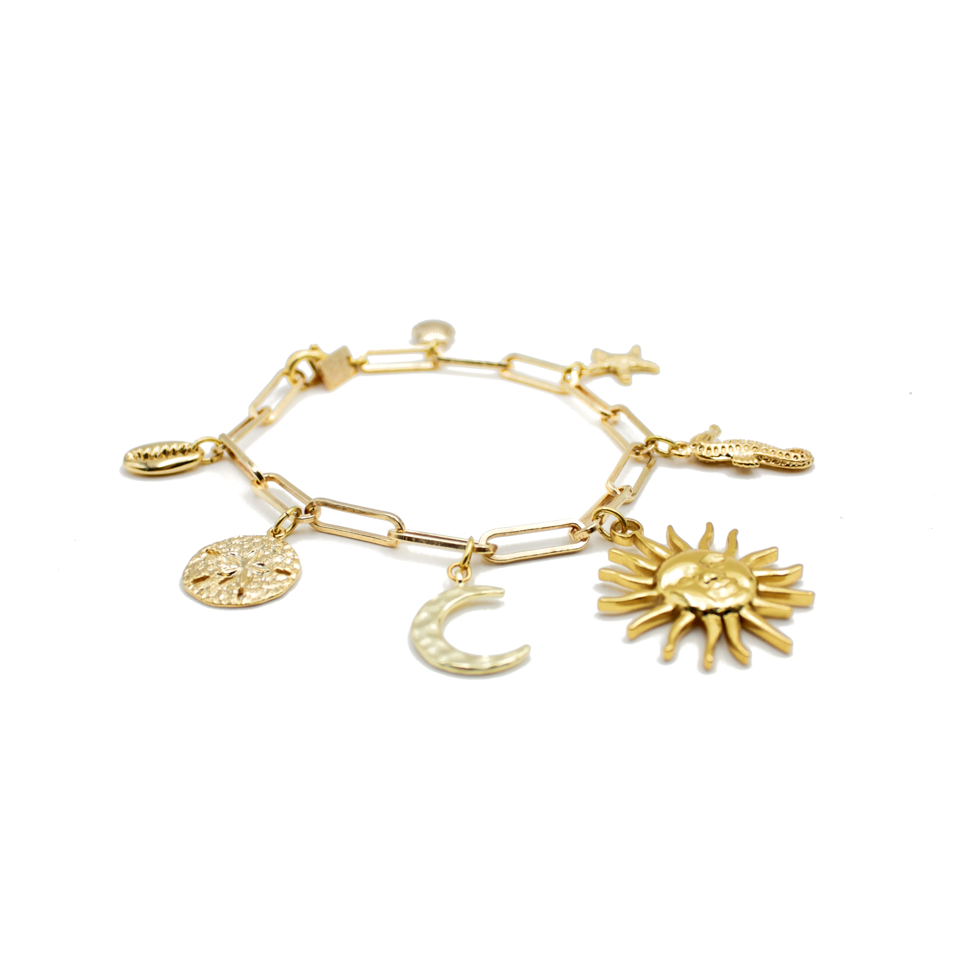 Bracelet grigris - manon L'ATELIER DES DAMES Doré