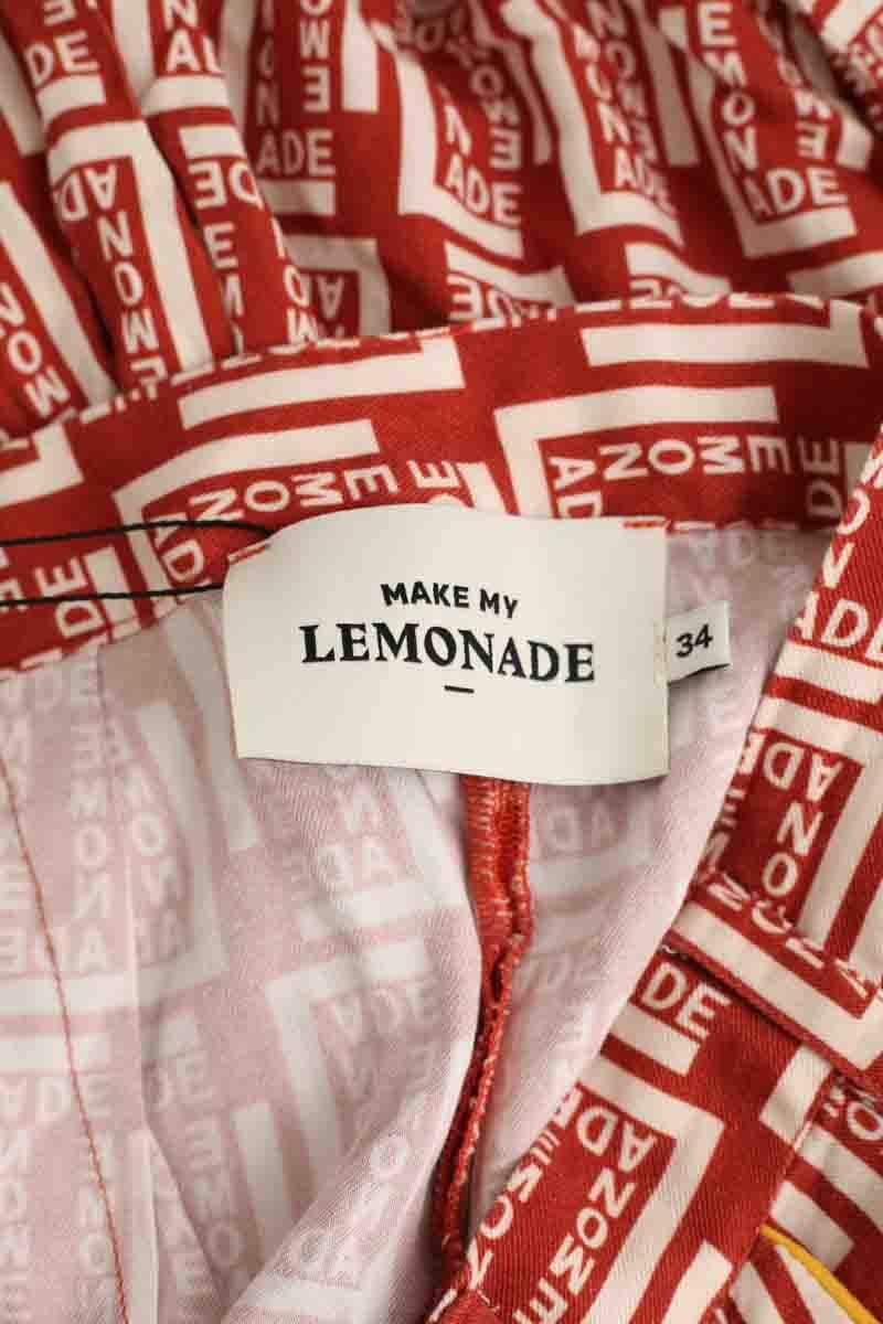 Pantalon large MAKE MY LEMONADE - Seconde Main Rouge