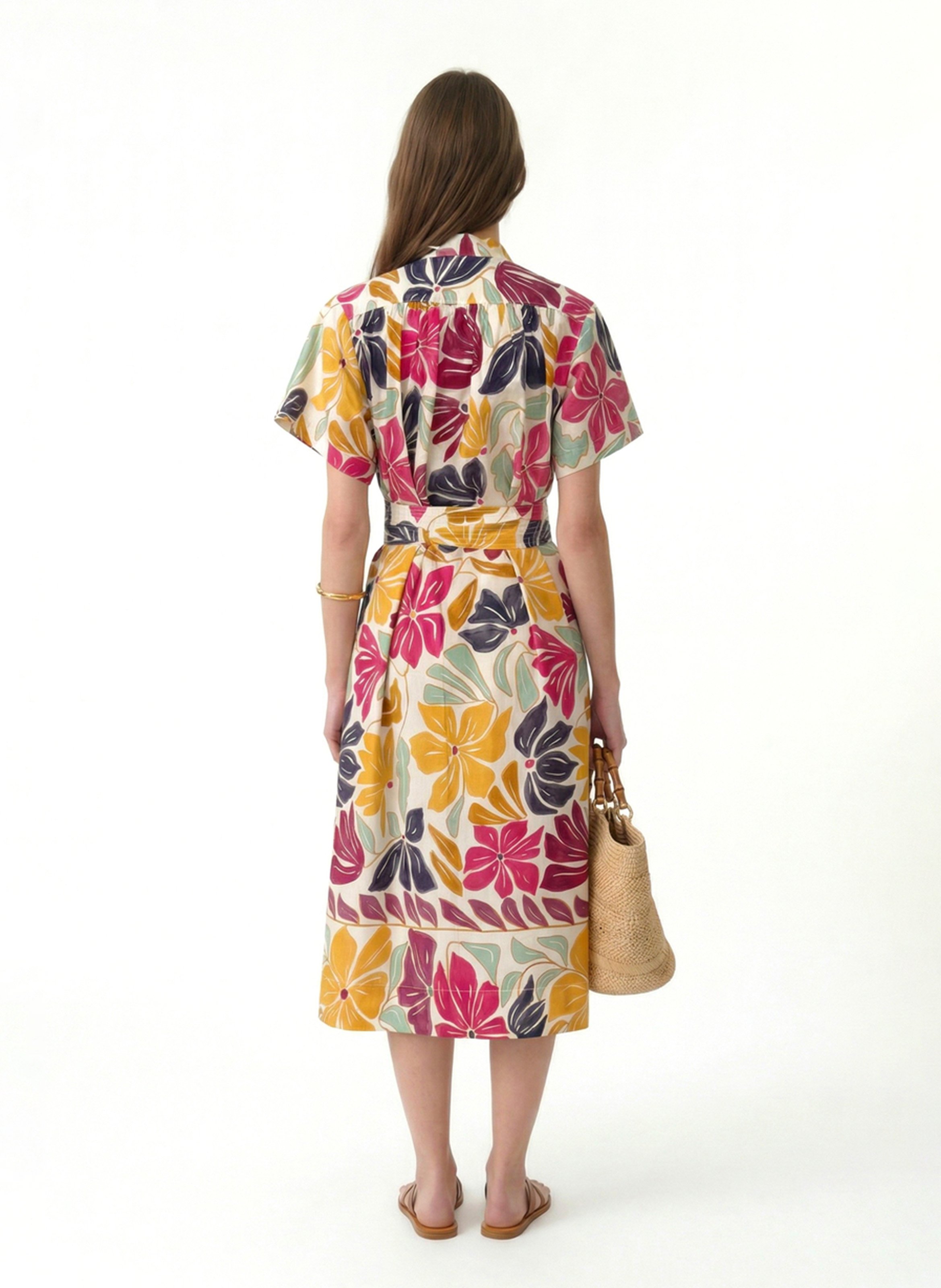 Daurélie printed dress VANESSA BRUNO Multicolored