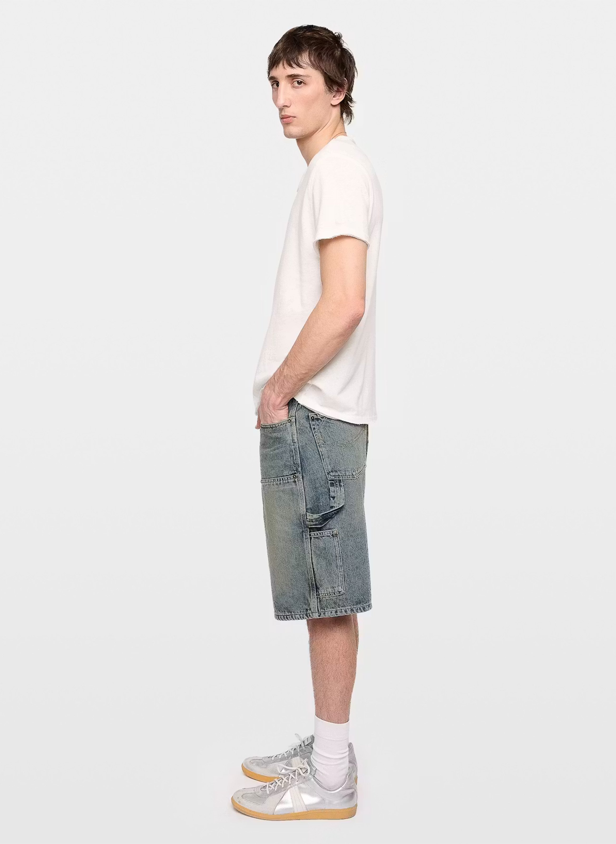 Short droit en coton ZADIG&VOLTAIRE Bleu