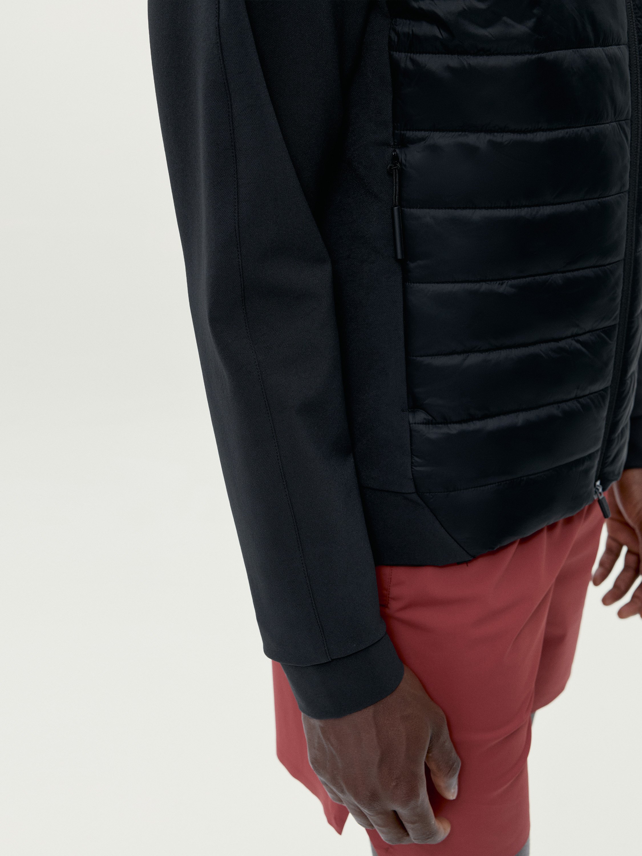 Men's sport coat by NOMAD with quick-drying pockets BORN Black