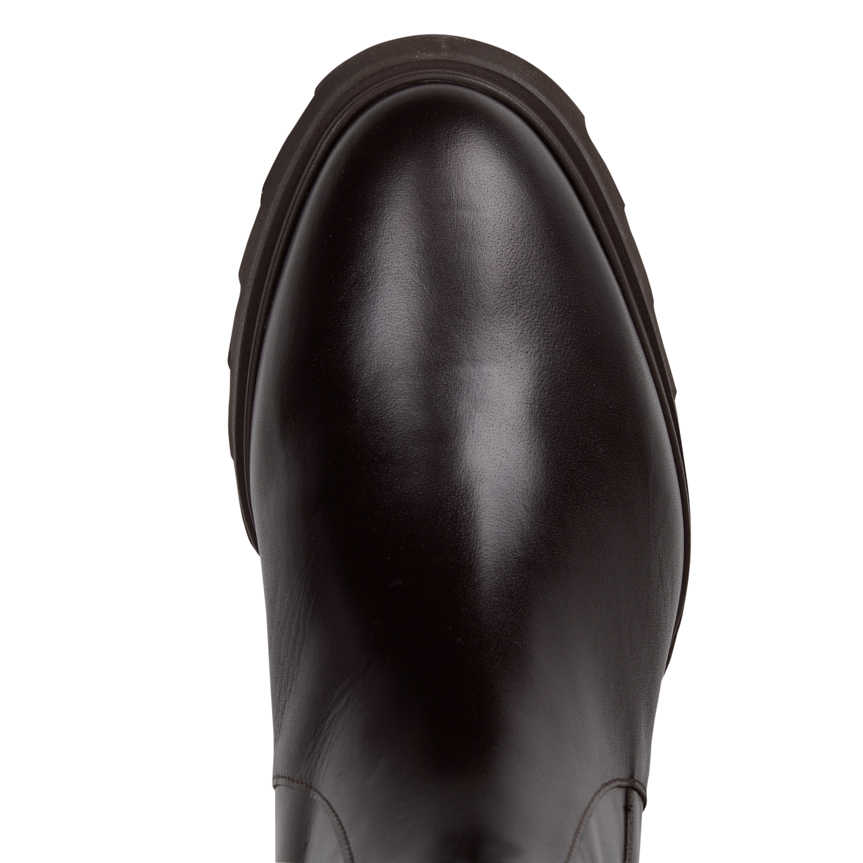 Lederstiefel mit Absatz BOBBIES Braun