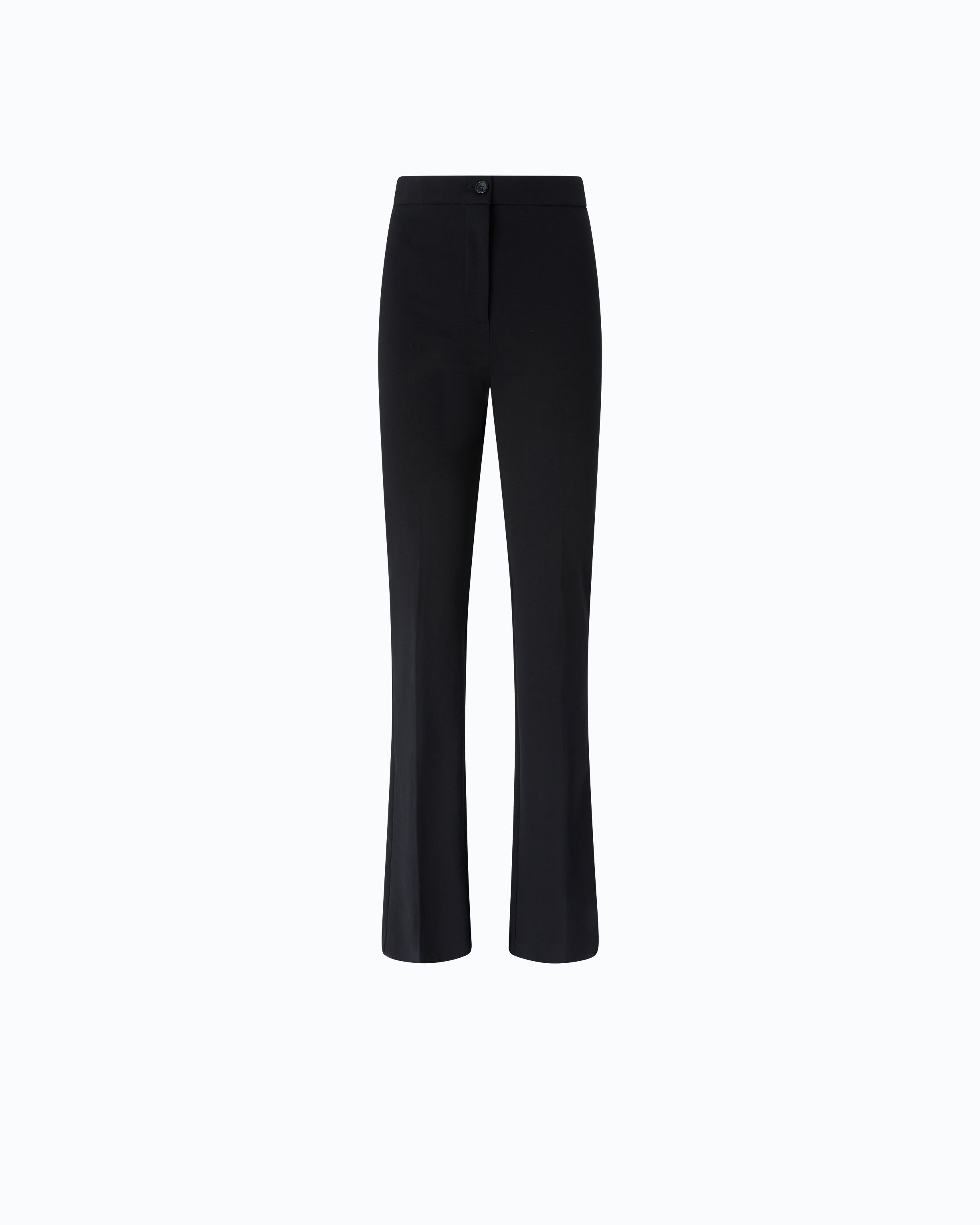 Flared trousers in punto stoffa knit PINKO Black