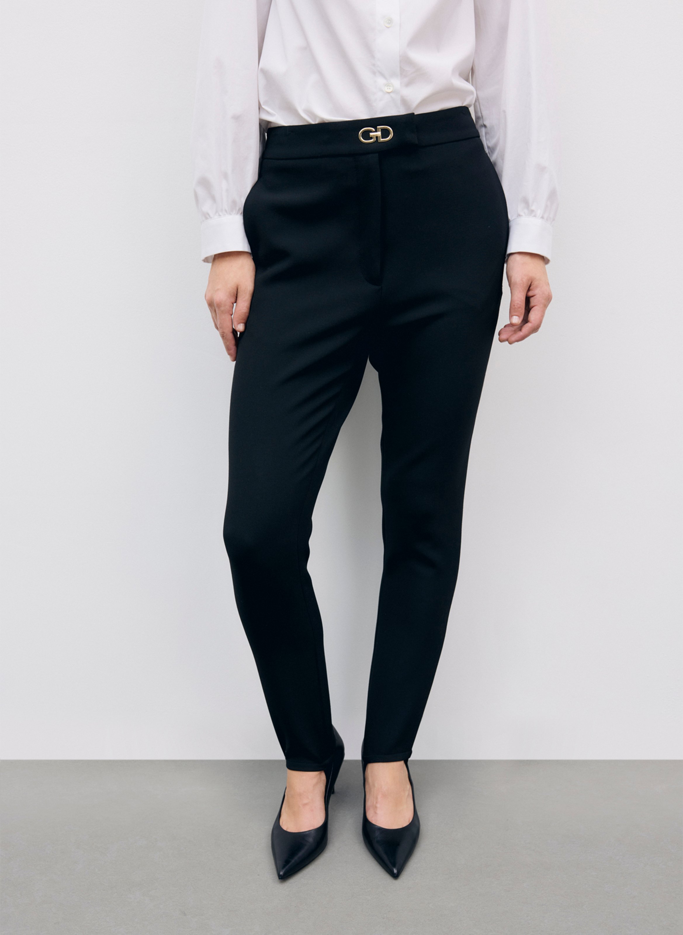 Pantalon slim uni GERARD DAREL Noir