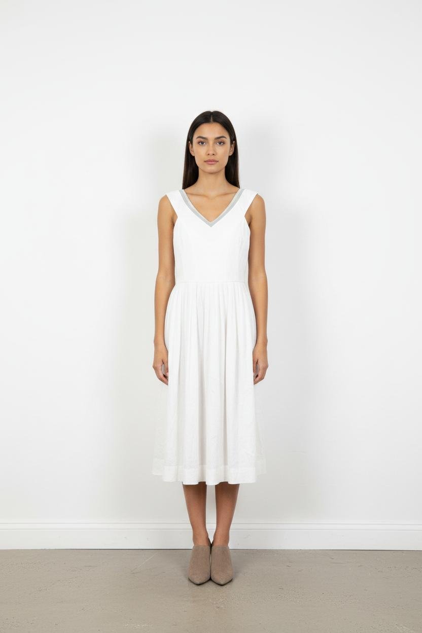 Short & midi dress TARA JARMON - Seconde Main White