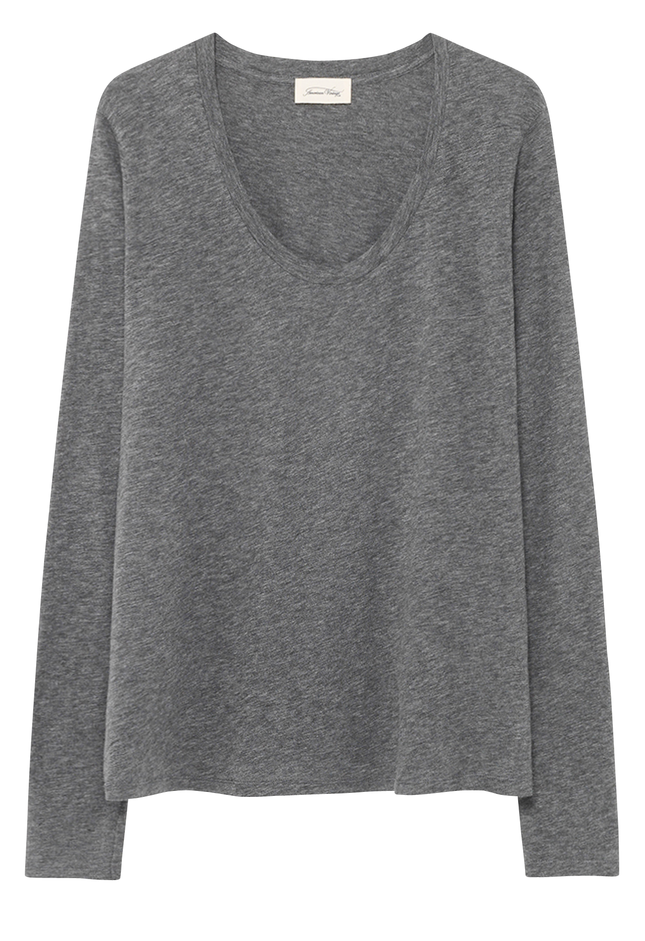 Rundhals-T-Shirt aus Baumwolle JACKSONVILLE Anthracite chine