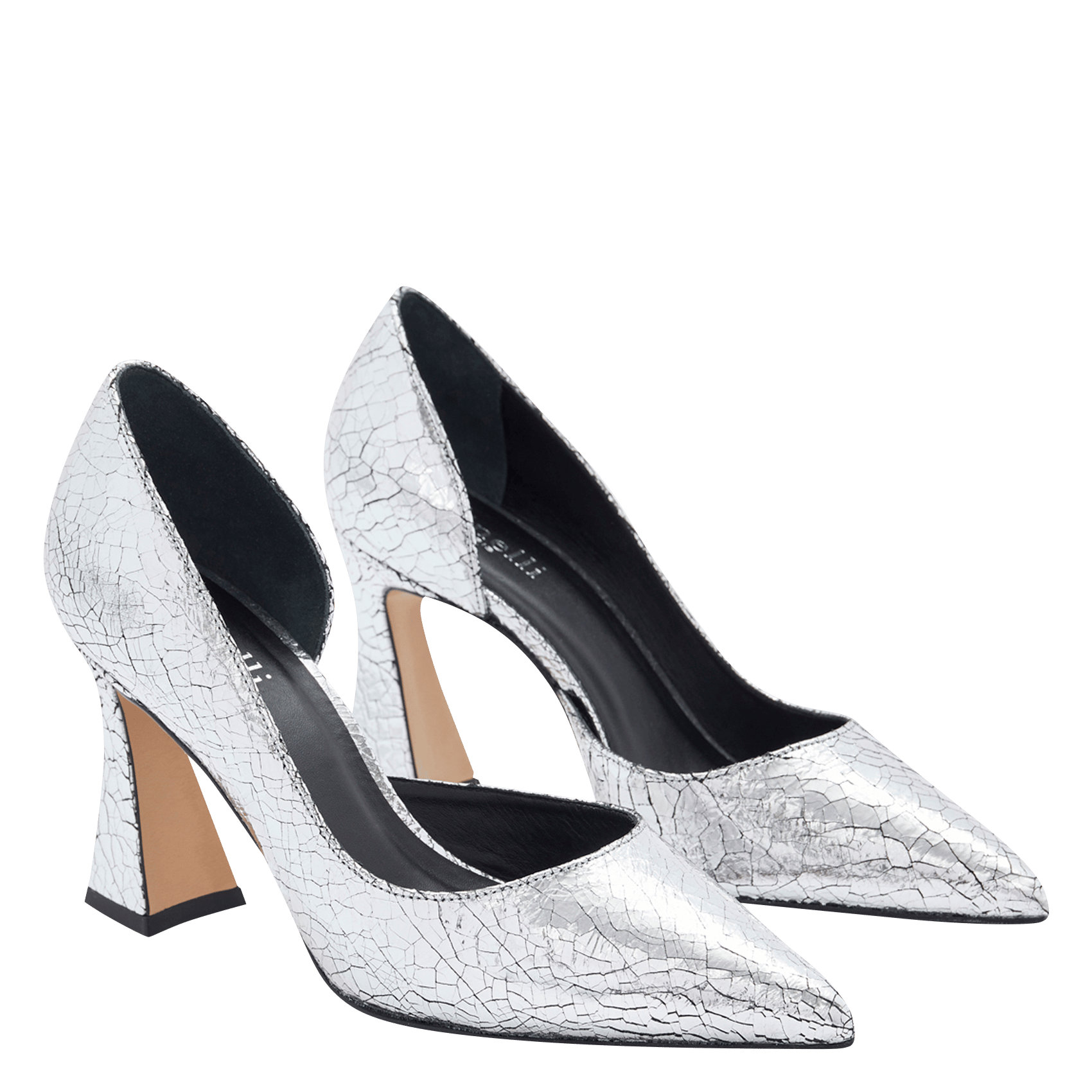 Escarpins En Cuir Jasmy Argent Minelli Femme Place des Tendances