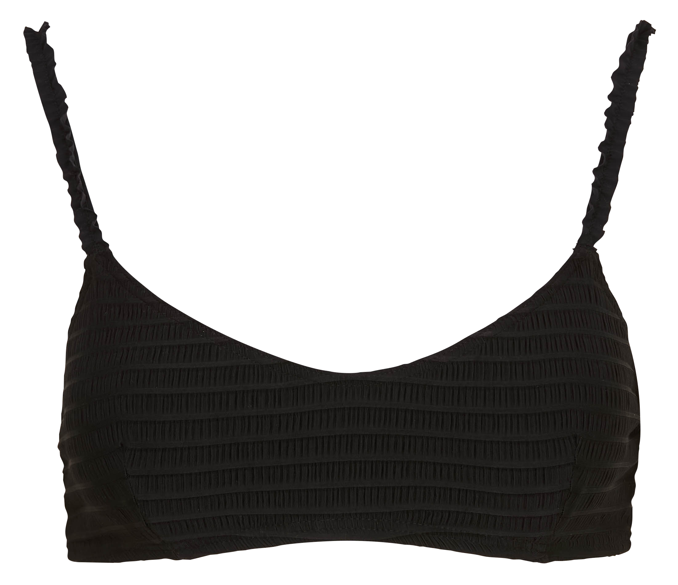 Haut de maillot smocké BANANA MOON Noir