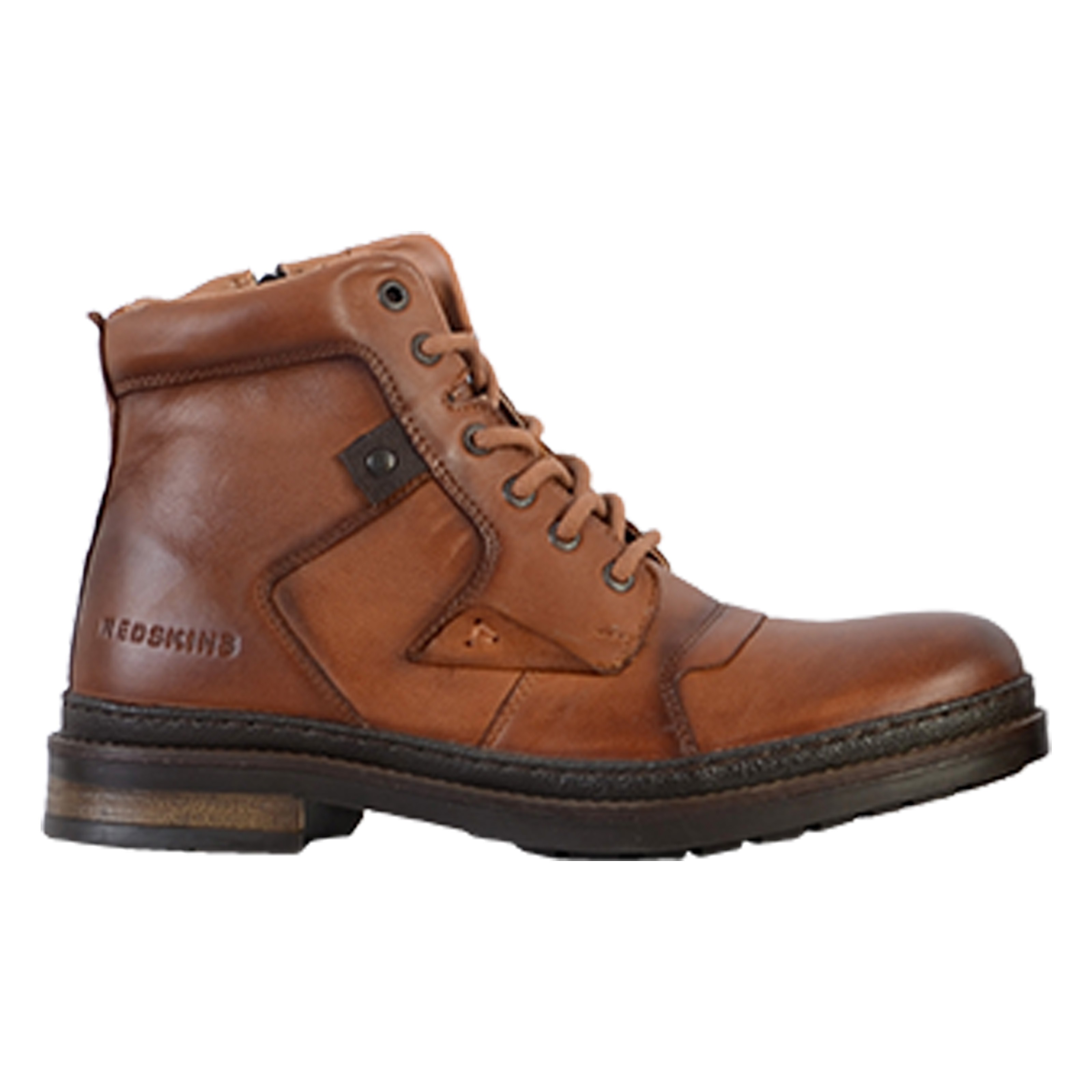 Triumph leather ankle boot REDSKINS Brown