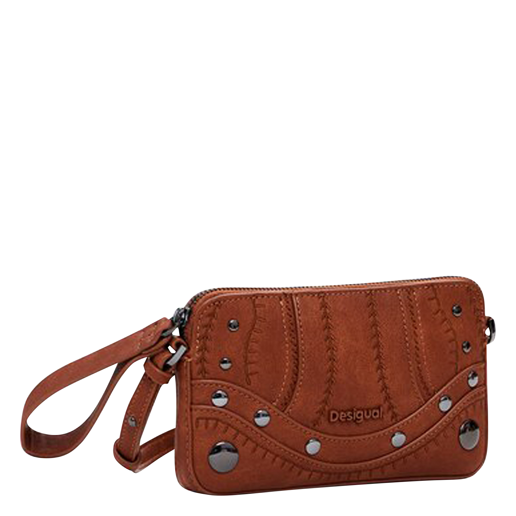 Sac bandoulière  DESIGUAL Marron