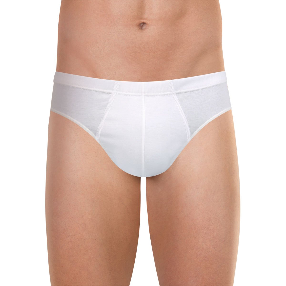 Egyptian cotton low-rise panties EMINENCE White
