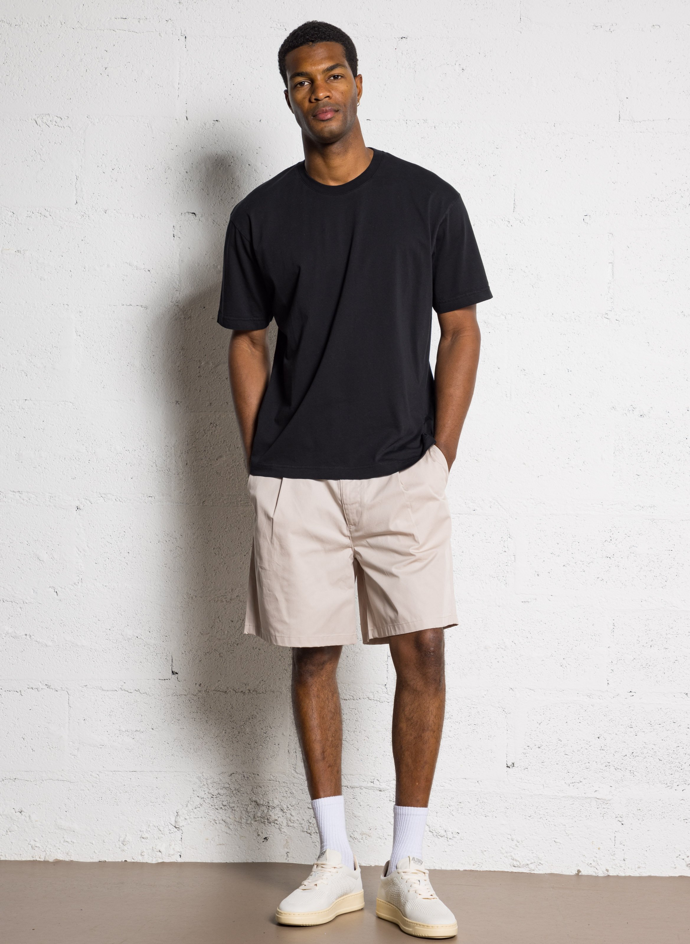 Bio-Baumwoll-T-Shirt COLORFUL STANDARD Schwarz