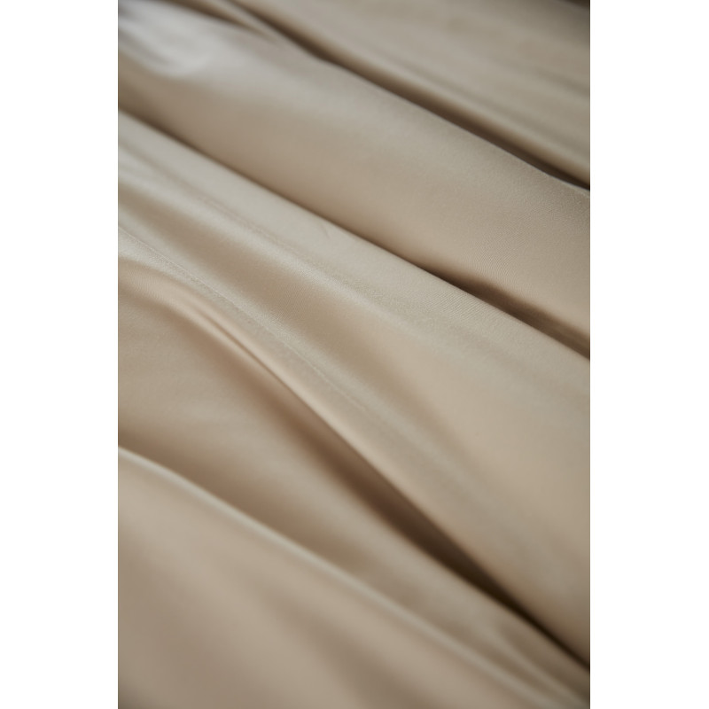 "Salomé" Bamboo Viscose Duvet Cover 120 threads/cm² L'EFFET PAPILLON White